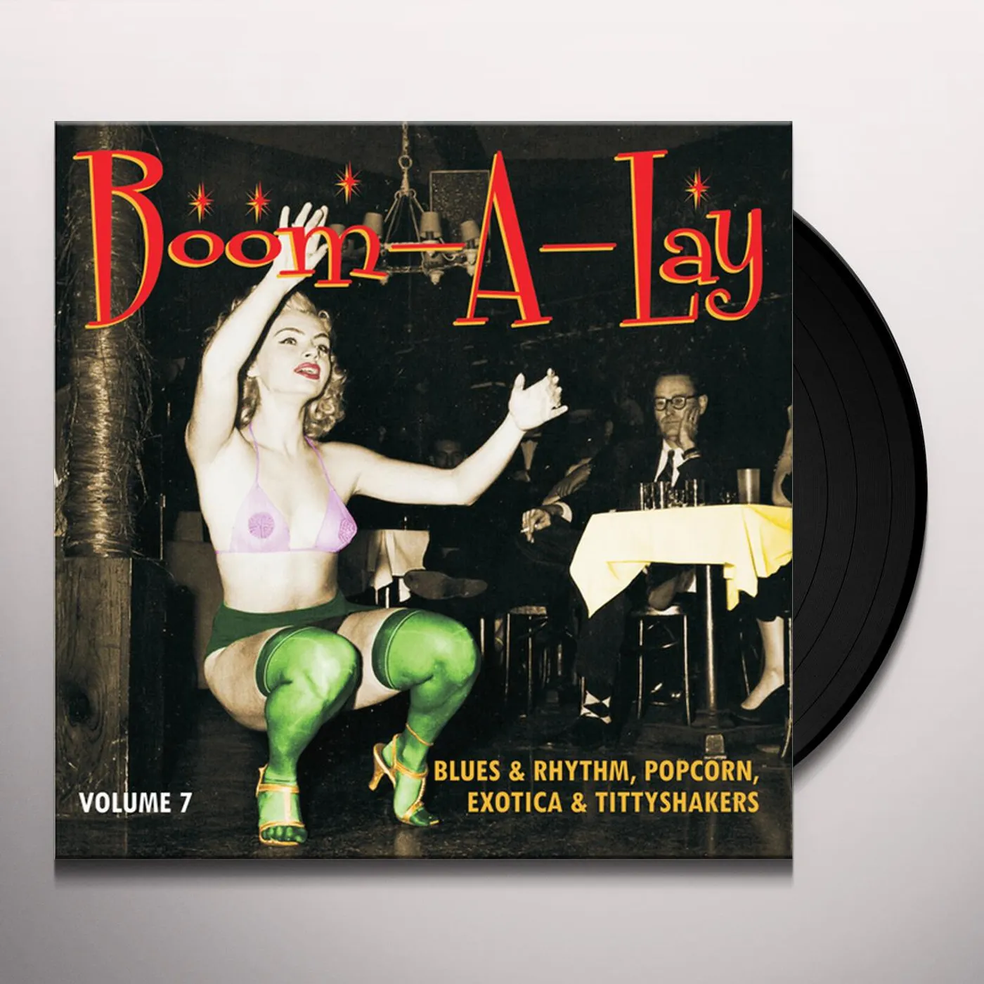 BOOM-A-LAY: BLUES & RHYTHM POPCORN EXOTIC 7 / VAR Vinyl Record