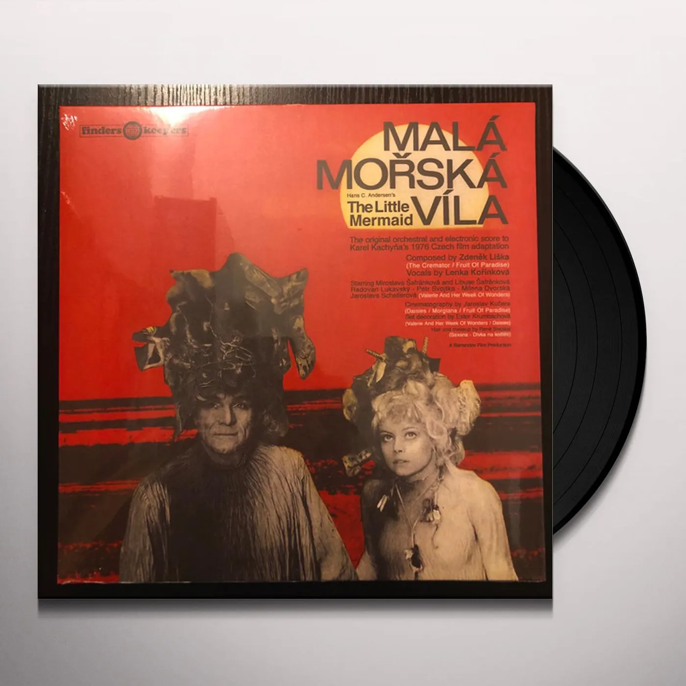 Zdeněk Liška MALA MORSKA VÍLA (THE LITTLE MERMAID) Vinyl Record