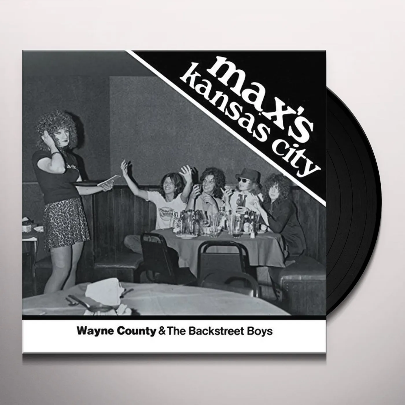 Wayne County & the Backstreet Boys MAX'S KANSAS CITY 1976 Vinyl Record