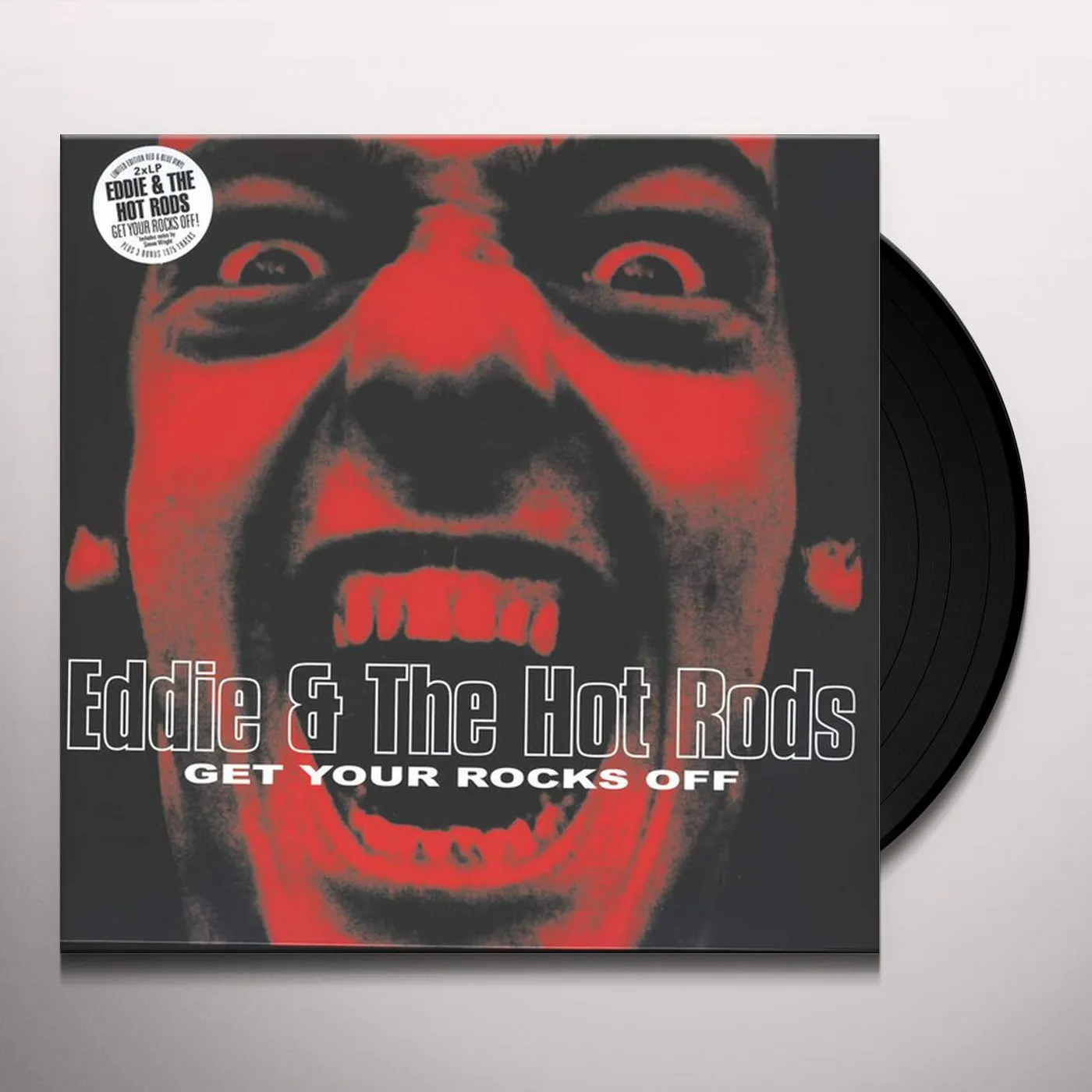 Eddie & The Hot Rods Get Your Rocks Off Vinyl Record