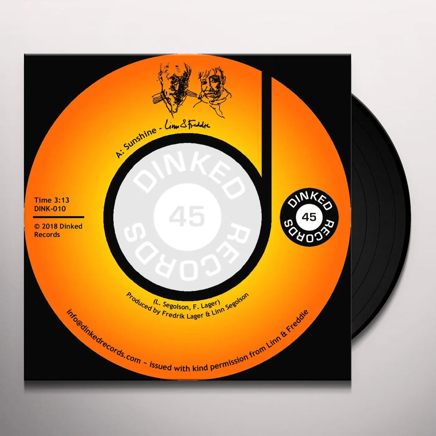 Linn & Freddie SUNSHINE / BE THANKFUL FOR WHAT U GOT Vinyl Record