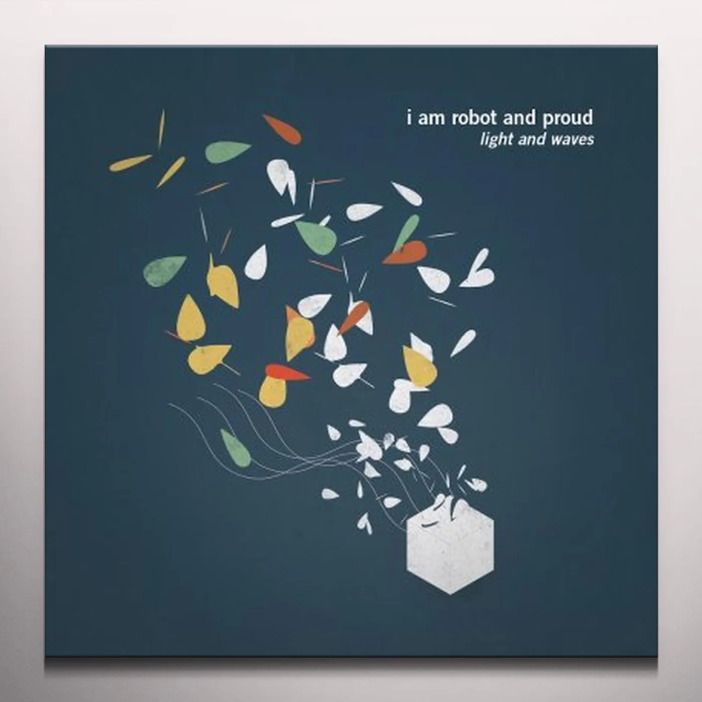 I Am Robot And Proud LIGHT & WAVES (BONUS TRACK) Vinyl Record - White Vinyl, Digital Download Included