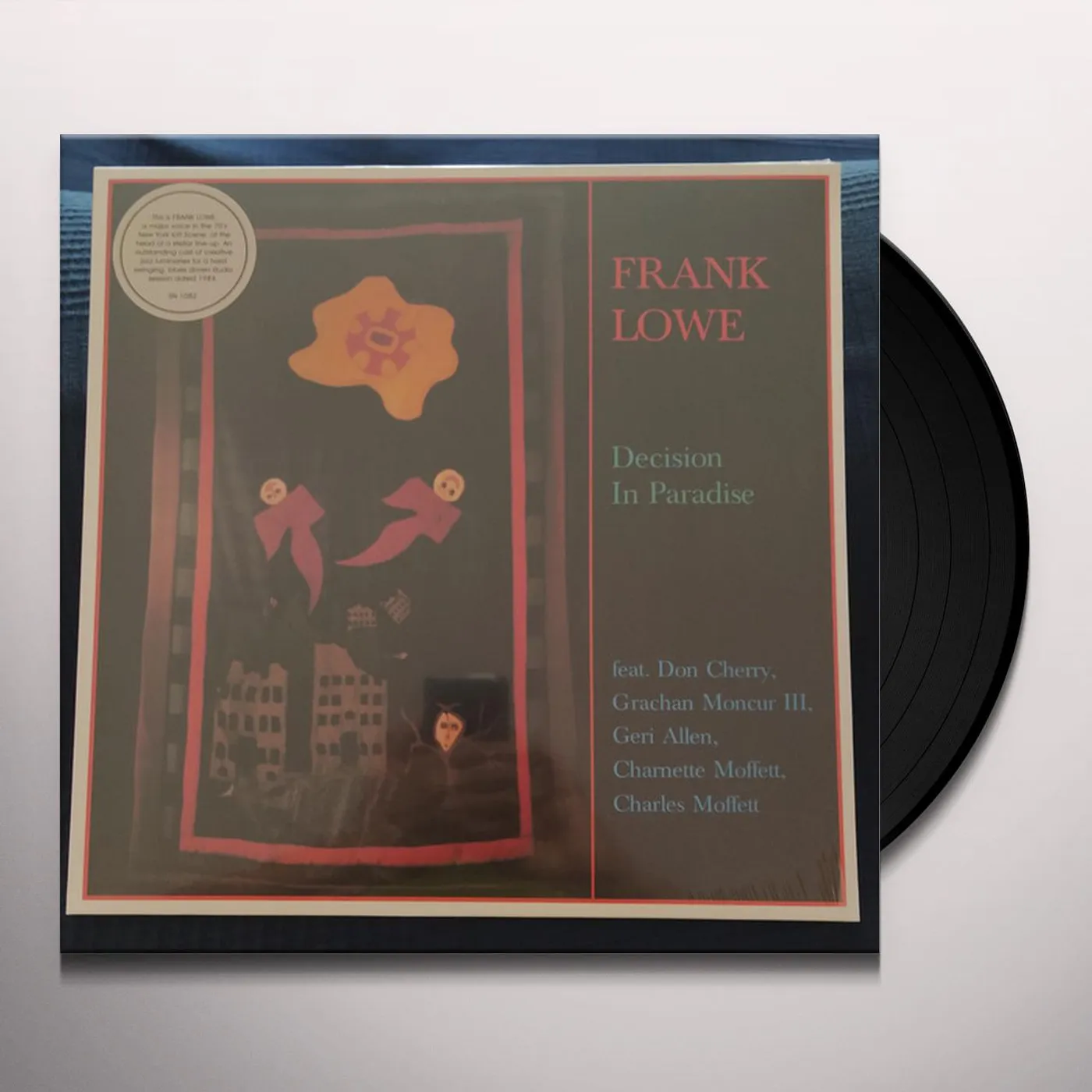 Frank Lowe DECISION IN PARADISE Vinyl Record