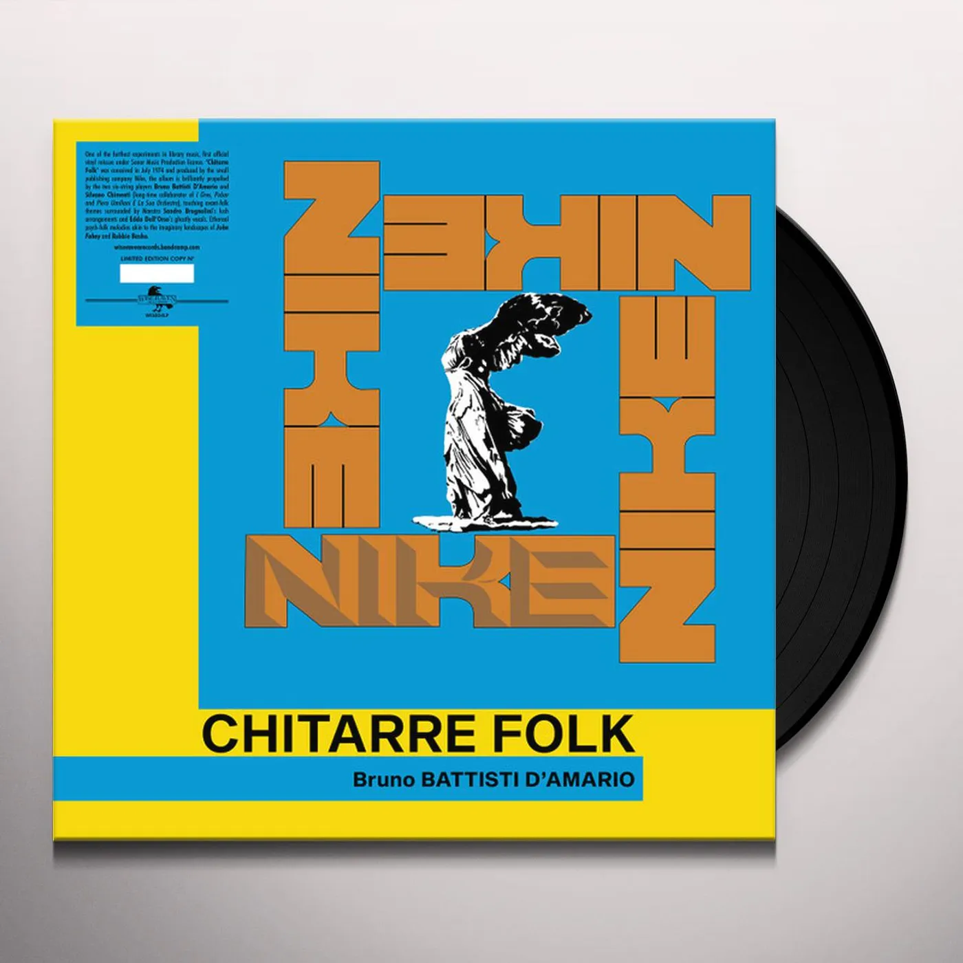 Bruno Battisti D'Amario CHITARRE FOLK Vinyl Record