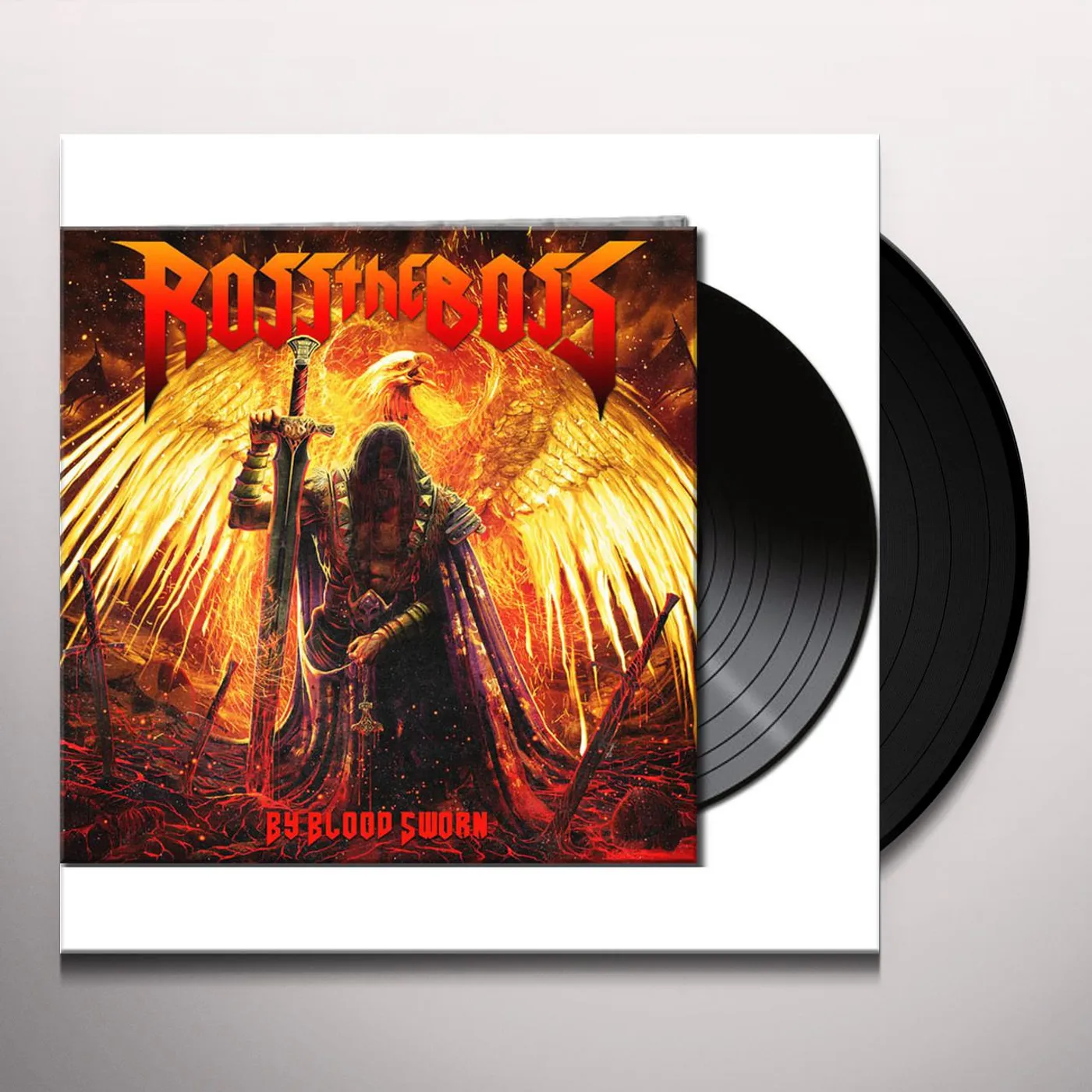 Ross The Boss BY BLOOD SWORN (BLACK VINYL) Vinyl Record