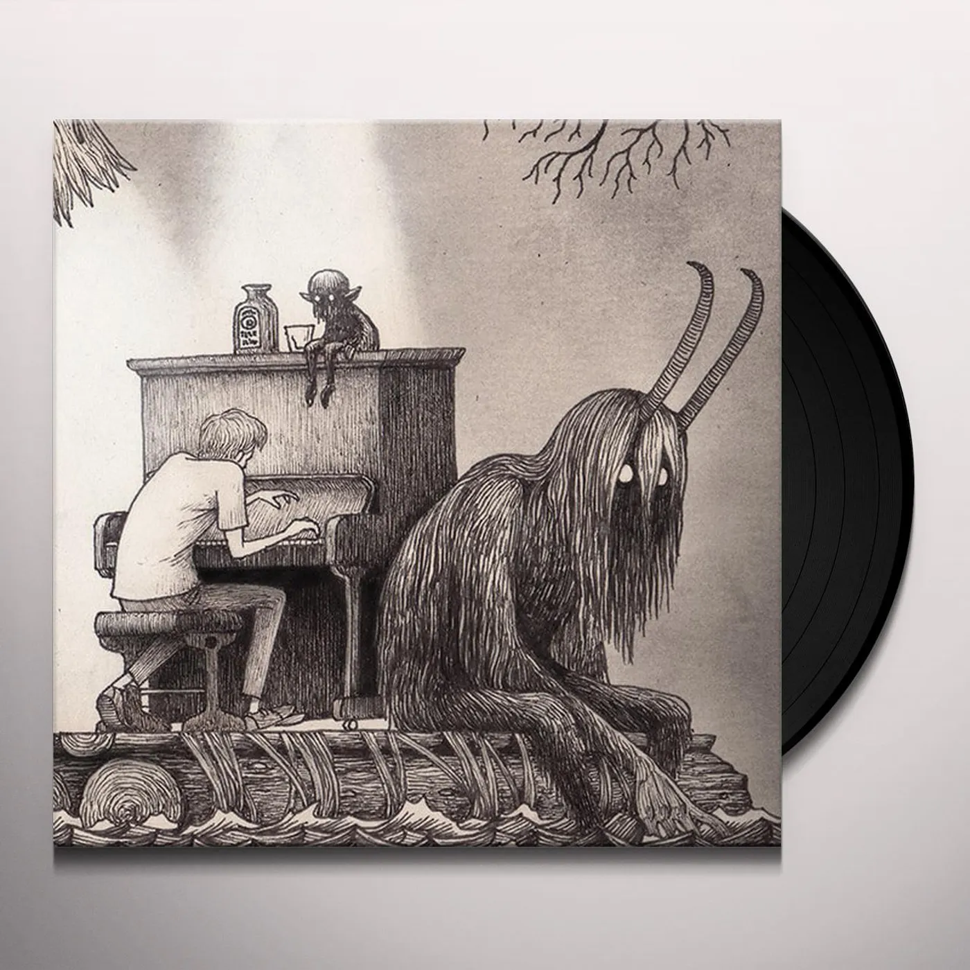 Baden IF THE MUSIC STOPS THEY'LL EAT HIM UP Vinyl Record