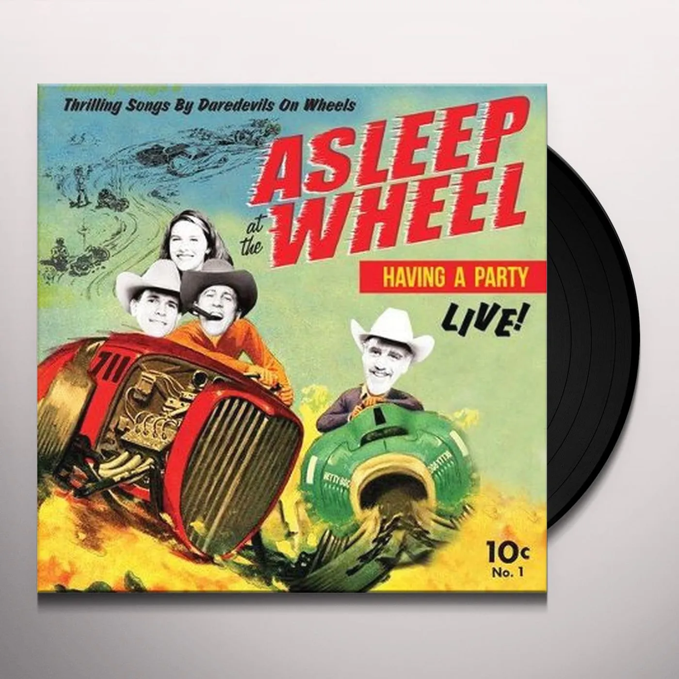 Asleep At The Wheel HAVIN' A PARTY LIVE Vinyl Record