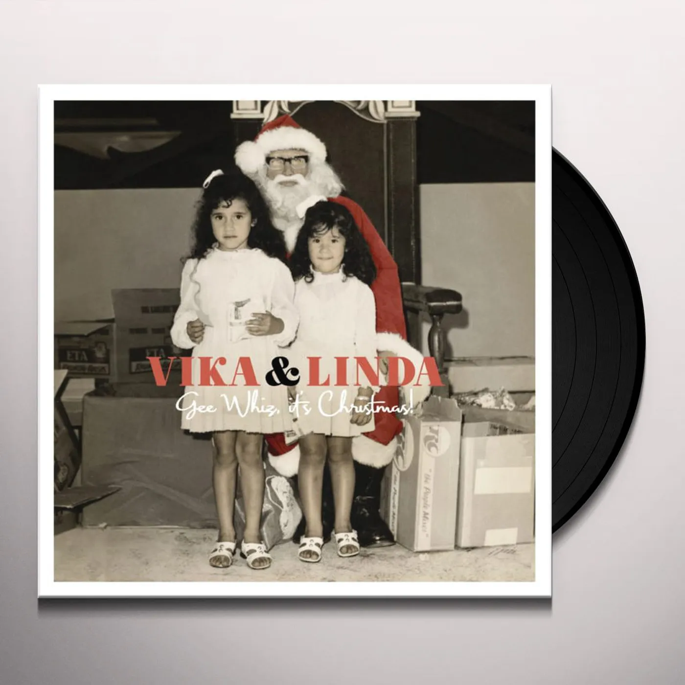 Vika & Linda GEE WHIZ IT'S CHRISTMAS Vinyl Record