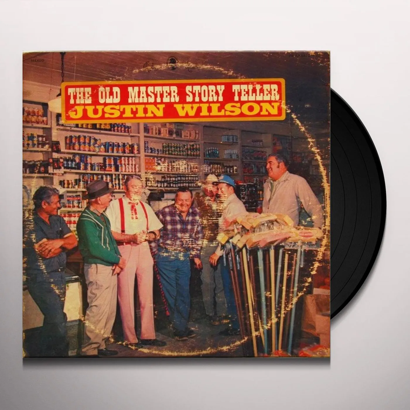 Justin Wilson OLD MASTER STORY TELLER Vinyl Record