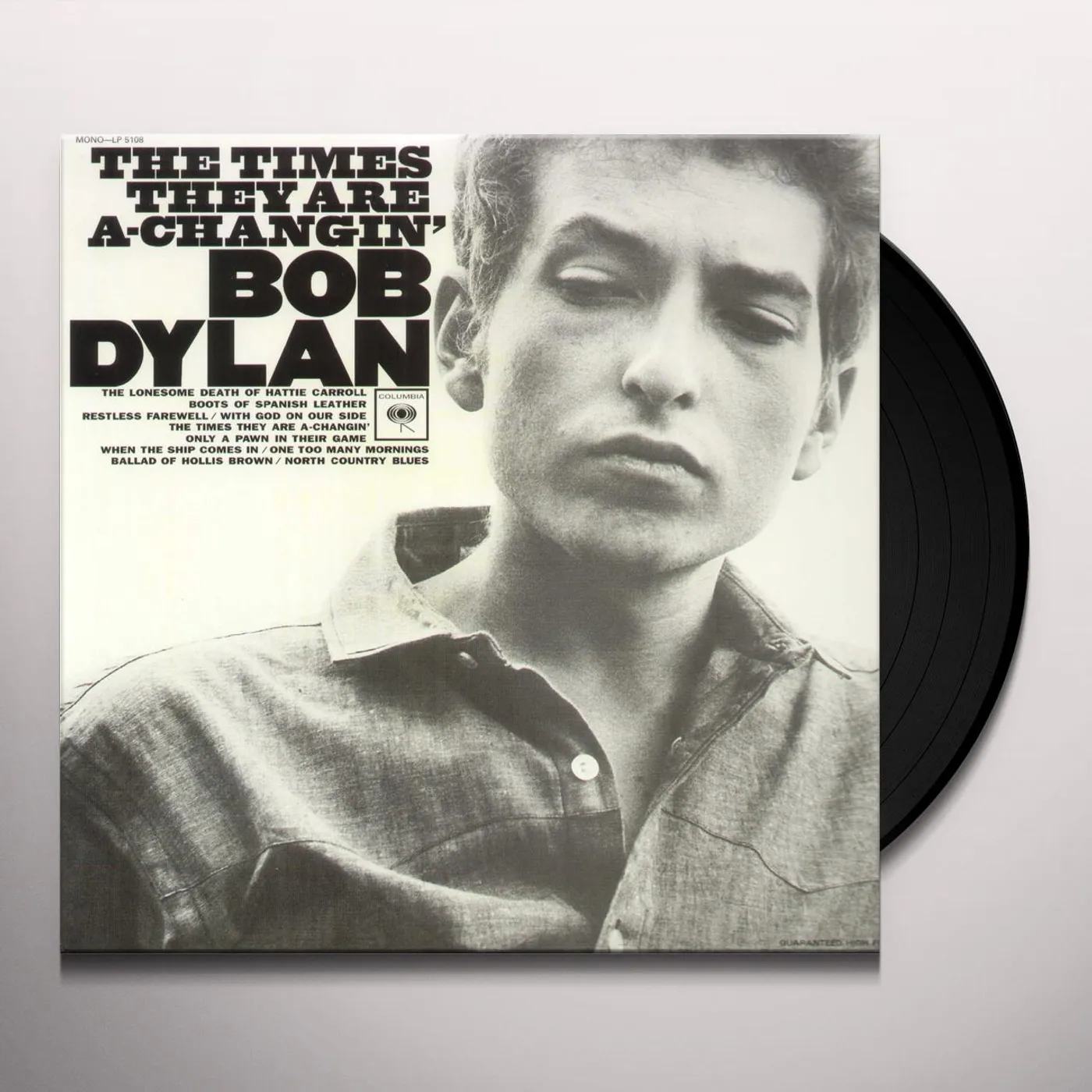 Bob Dylan TIMES THEY ARE A-CHANGIN Vinyl Record