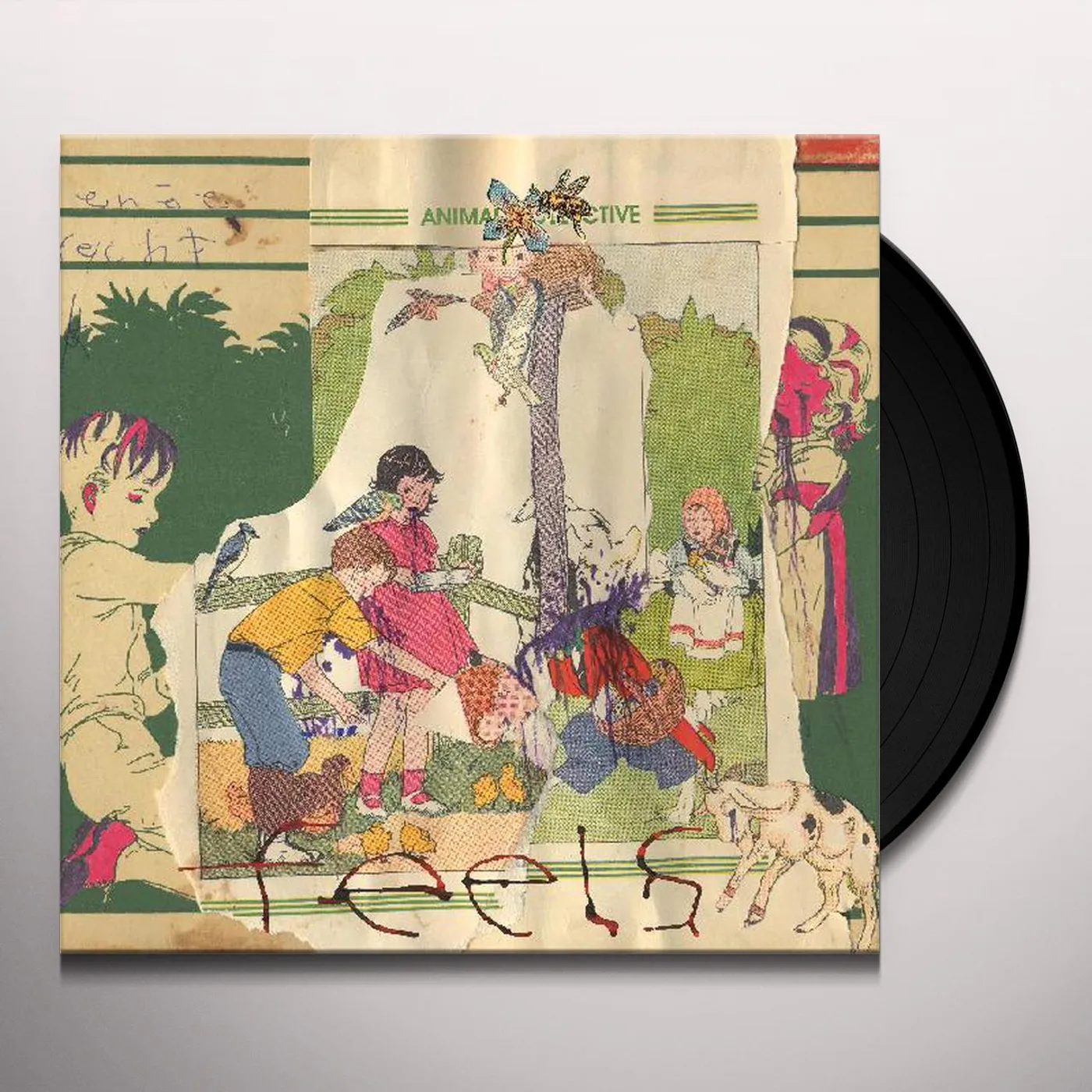 Animal Collective FEELS (2LP/DL CARD) Vinyl Record