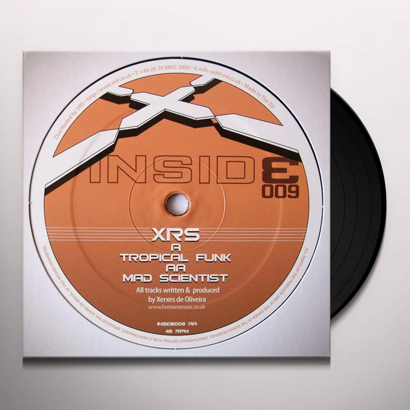 XRS TROPICAL FUNK-MAD SCIENTIST Vinyl Record
