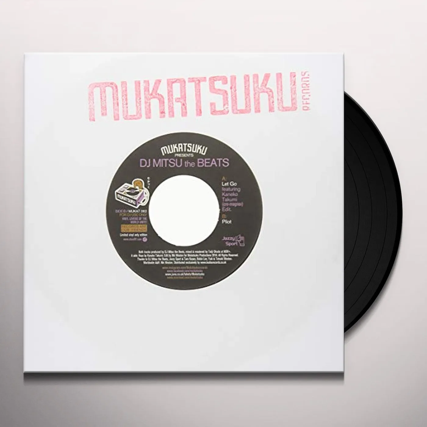 DJ Mitsu The Beats LET GO / PILOT Vinyl Record