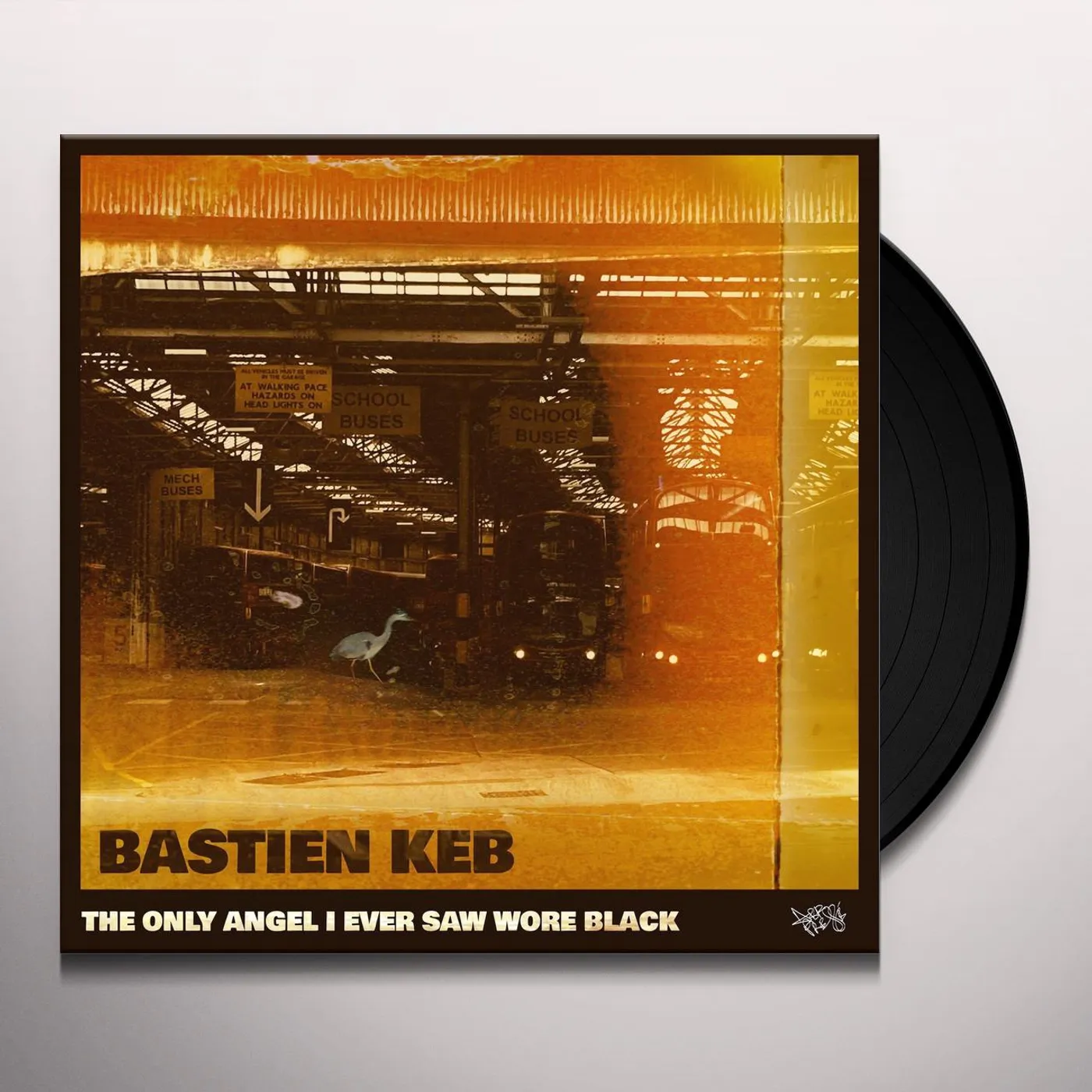 Bastien Keb ONLY ANGEL I EVER SAW WORE BLACK Vinyl Record