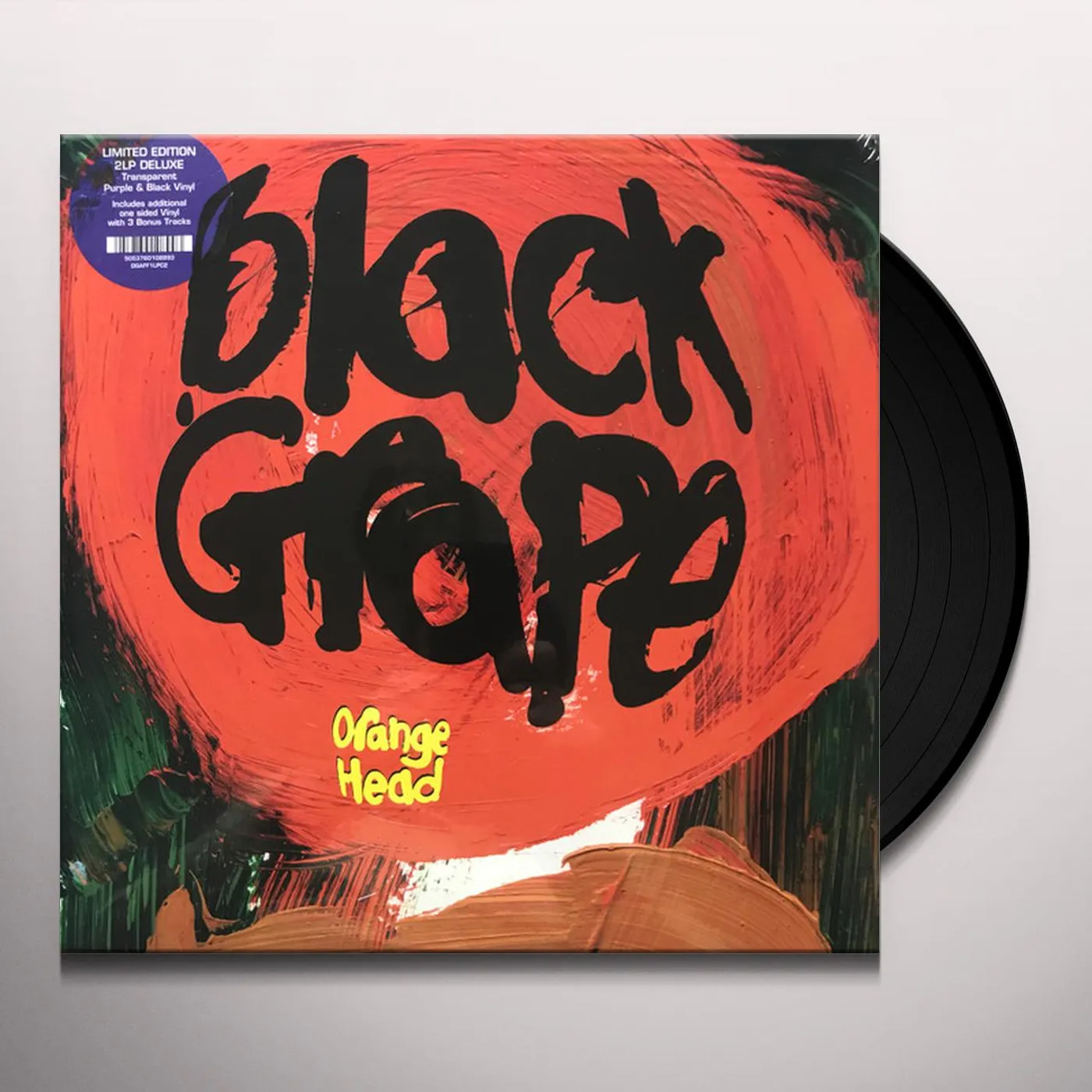 Black Grape ORANGE HEAD Vinyl Record