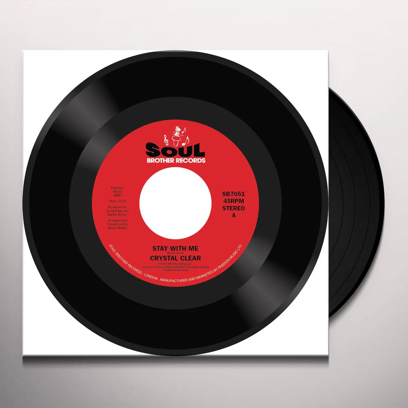 Crystal Clear STAY WITH ME Vinyl Record