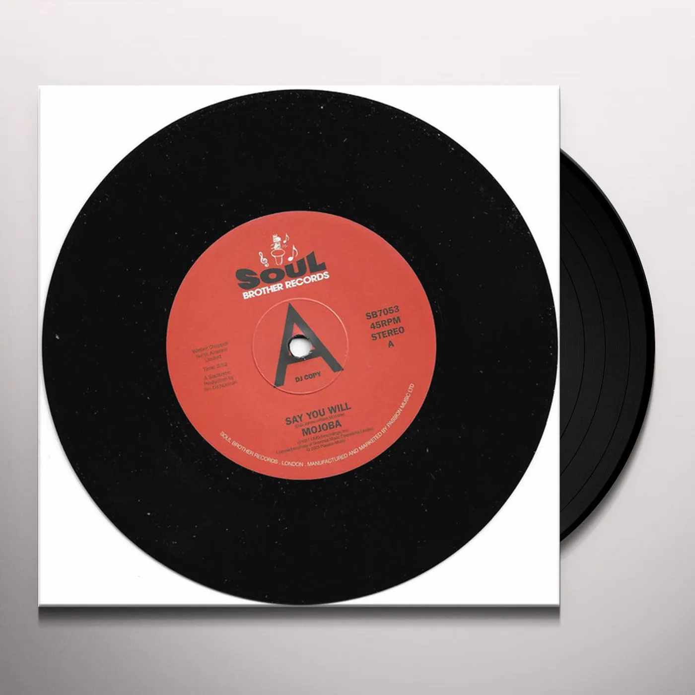 Mojoba SAY YOU WILL Vinyl Record