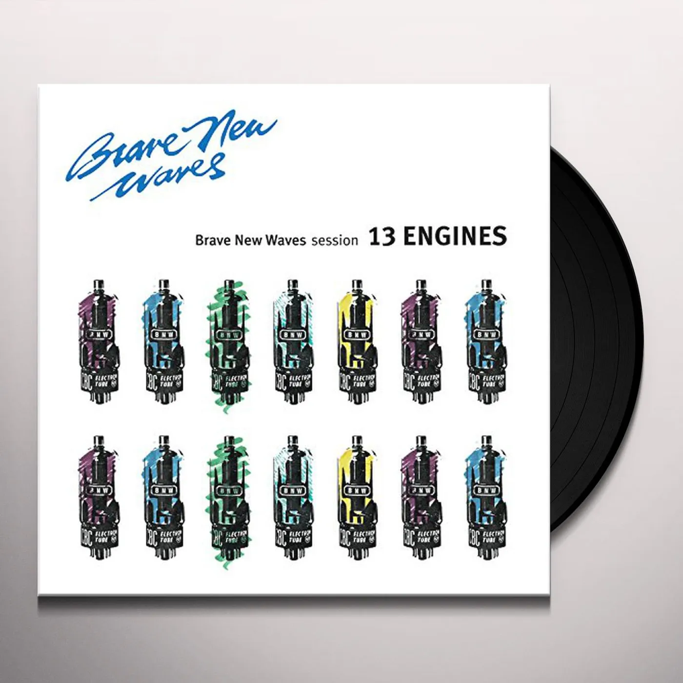 13 ENGINES Brave New Waves Session Vinyl Record