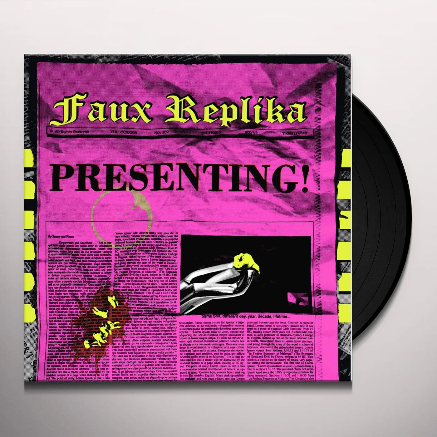 Faux Replika Presenting! Vinyl Record