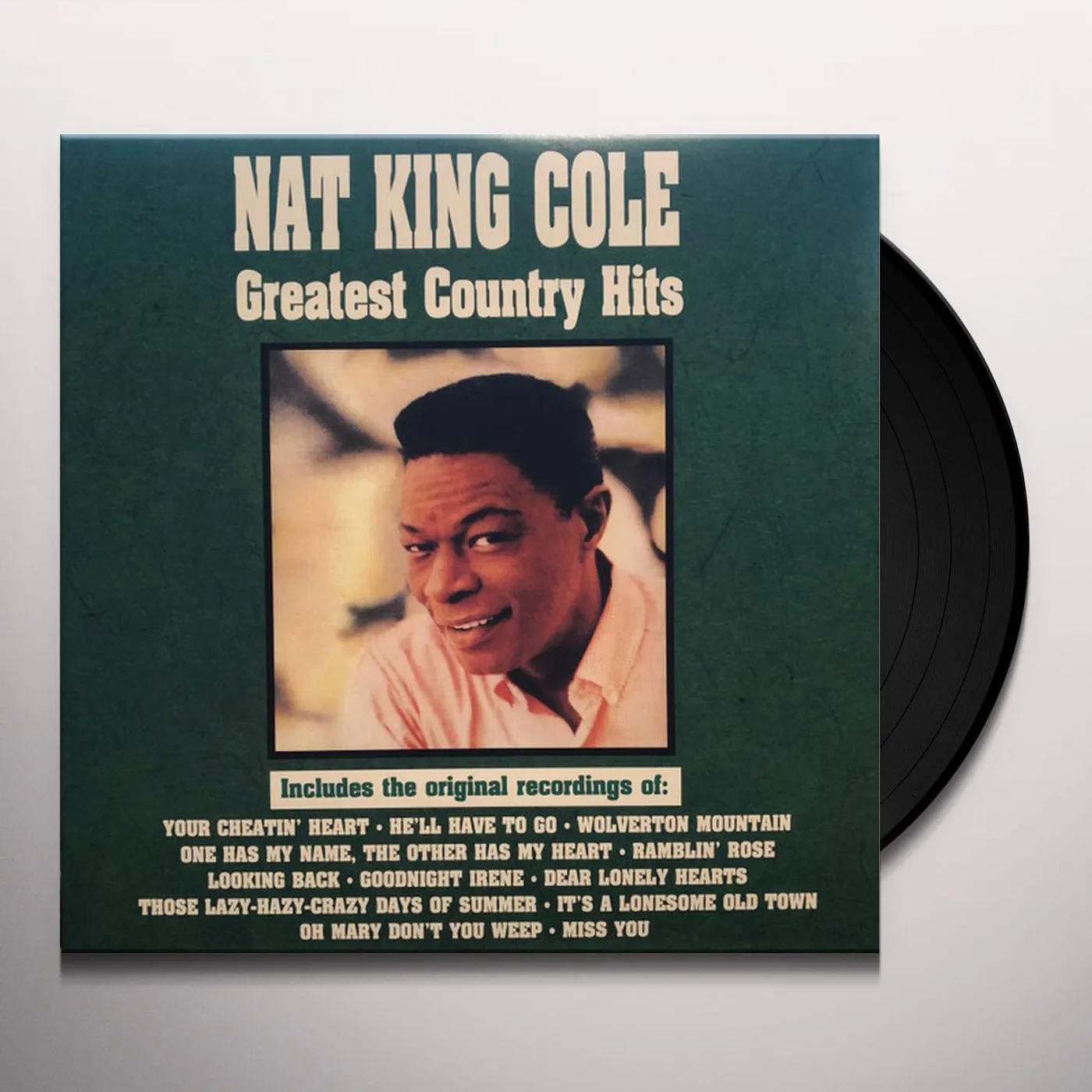 Nat King Cole GREATEST COUNTRY HITS Vinyl Record