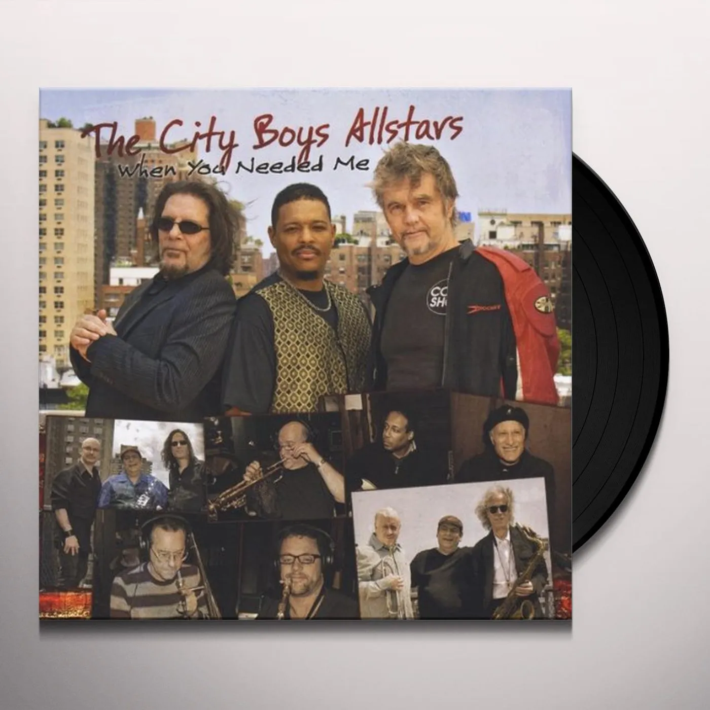 The City Boys Allstars When You Needed Me Vinyl Record