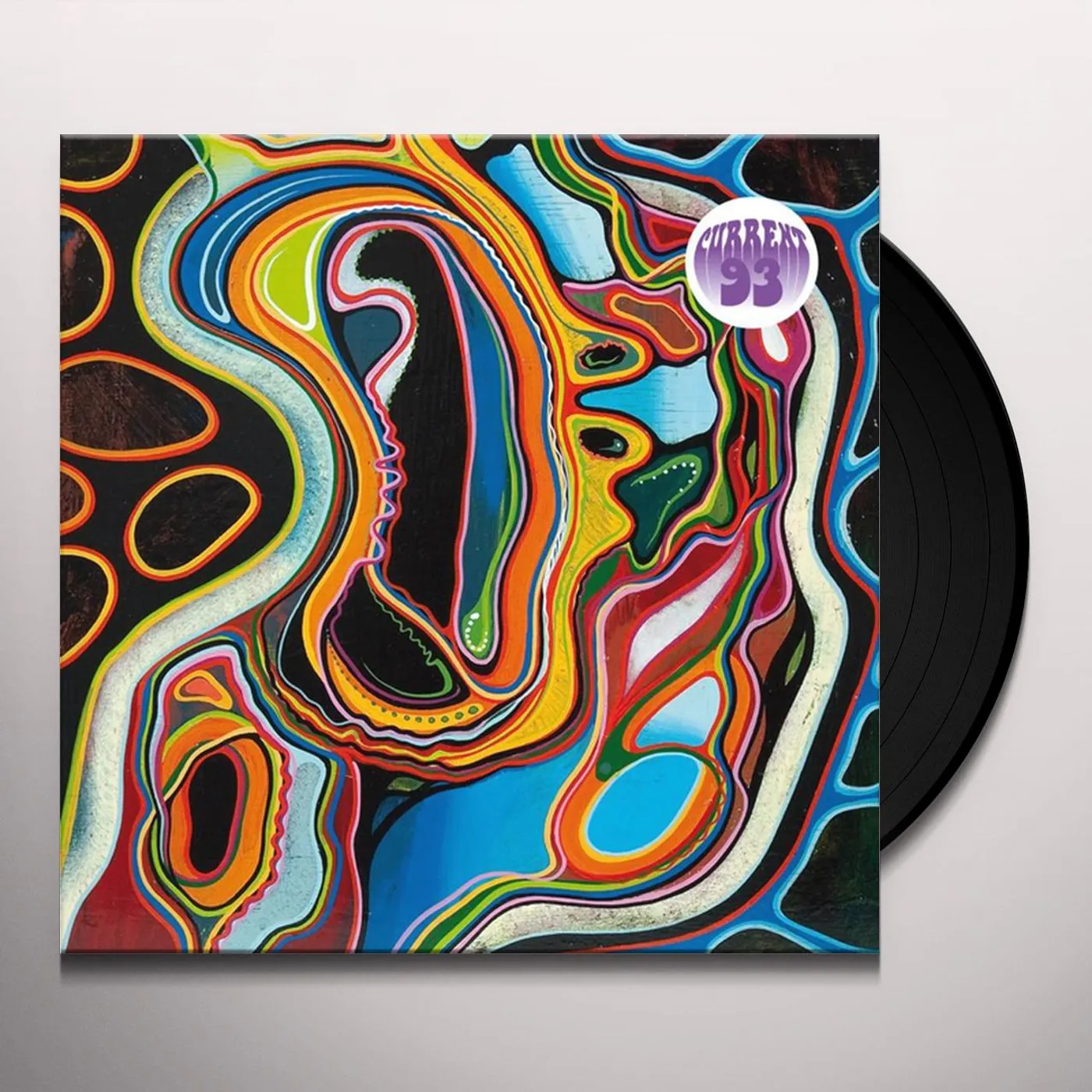 Current 93 WHEN THE MAY RAIN COMES (PURPLE AND WHITE VINYL) Vinyl Record