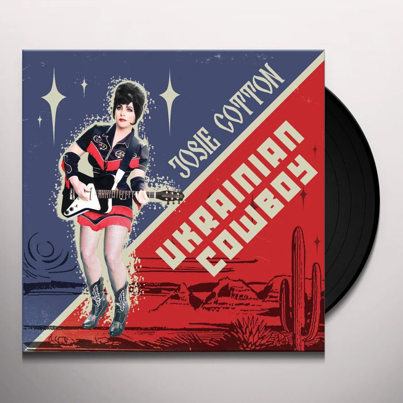 Josie Cotton UKRANIAN COWBOY / COLD WAR SPY Vinyl Record