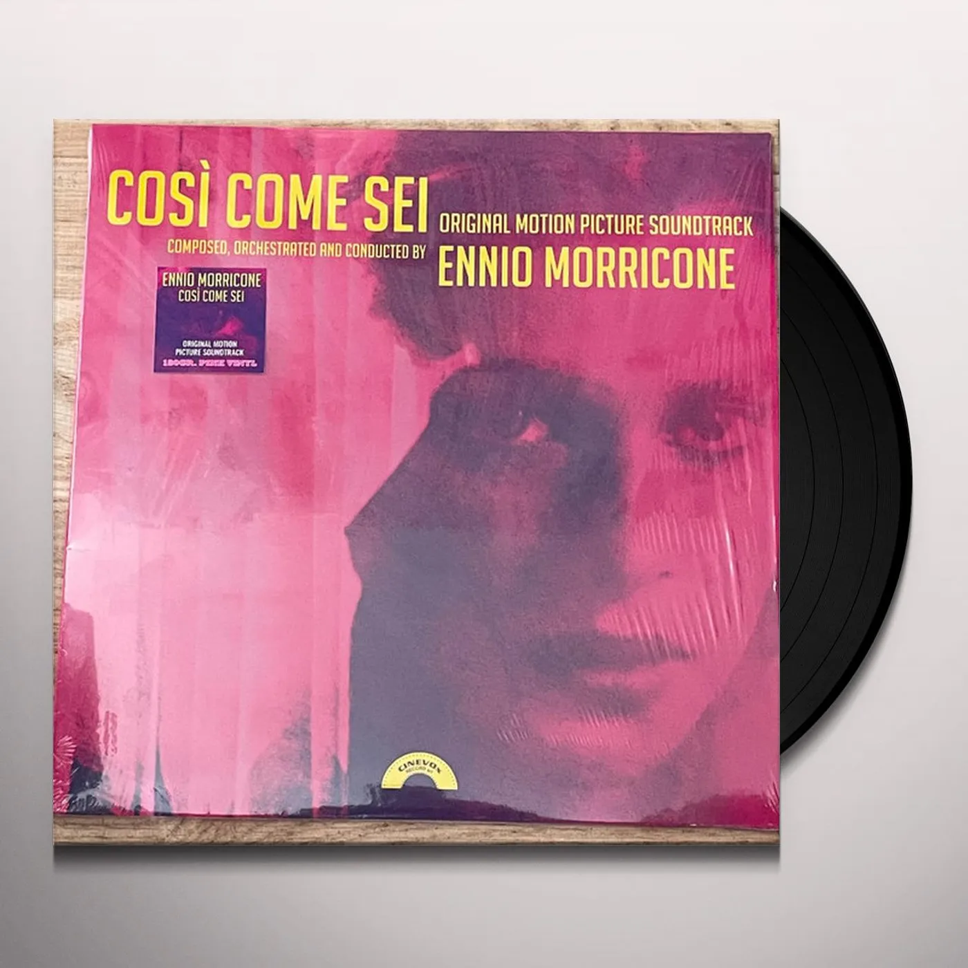 Ennio Morricone COSÌ COME SEI Original Soundtrack (LIMITED/180G/SOLID PINK VINYL) Vinyl Record