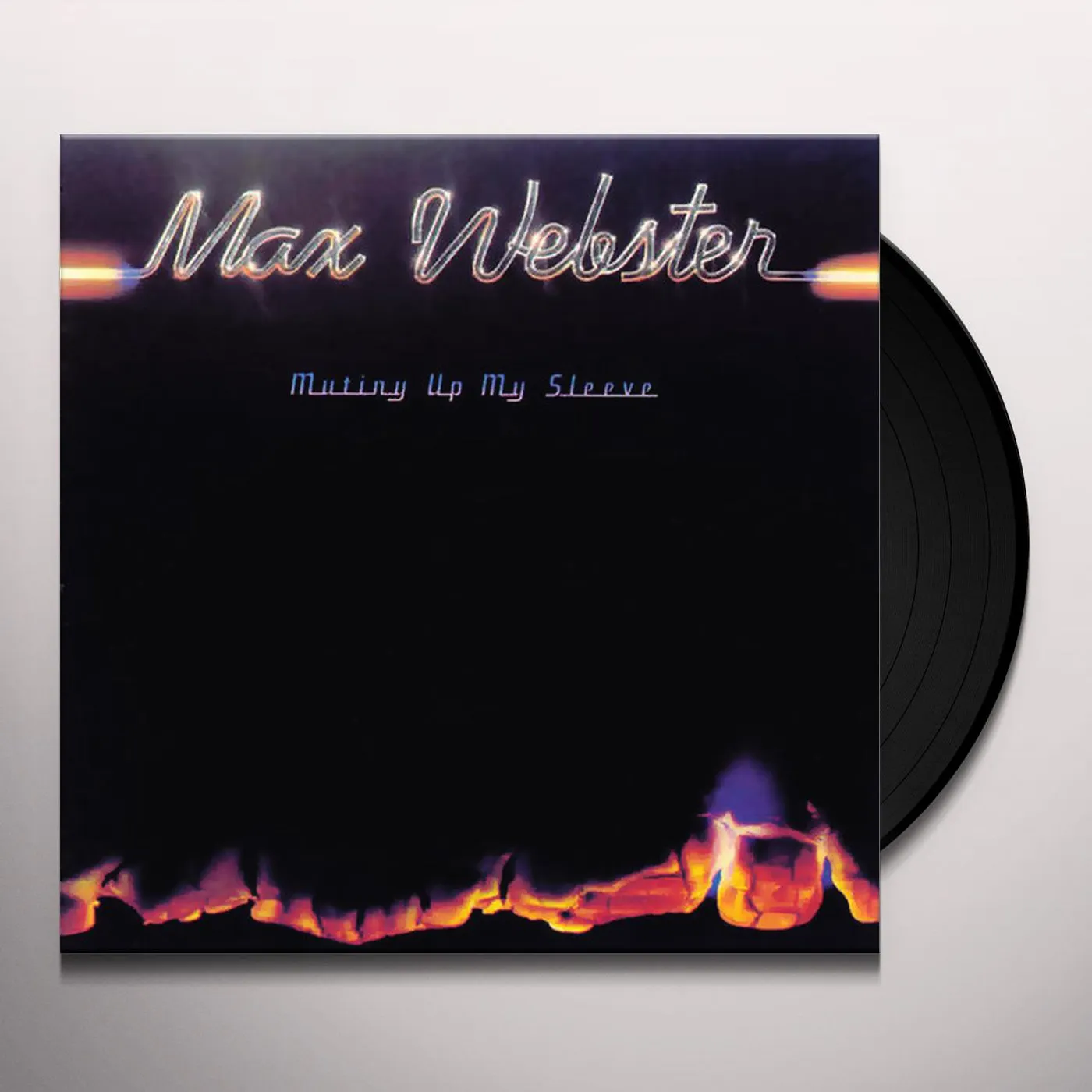 Max Webster Mutiny Up My Sleeve Vinyl Record