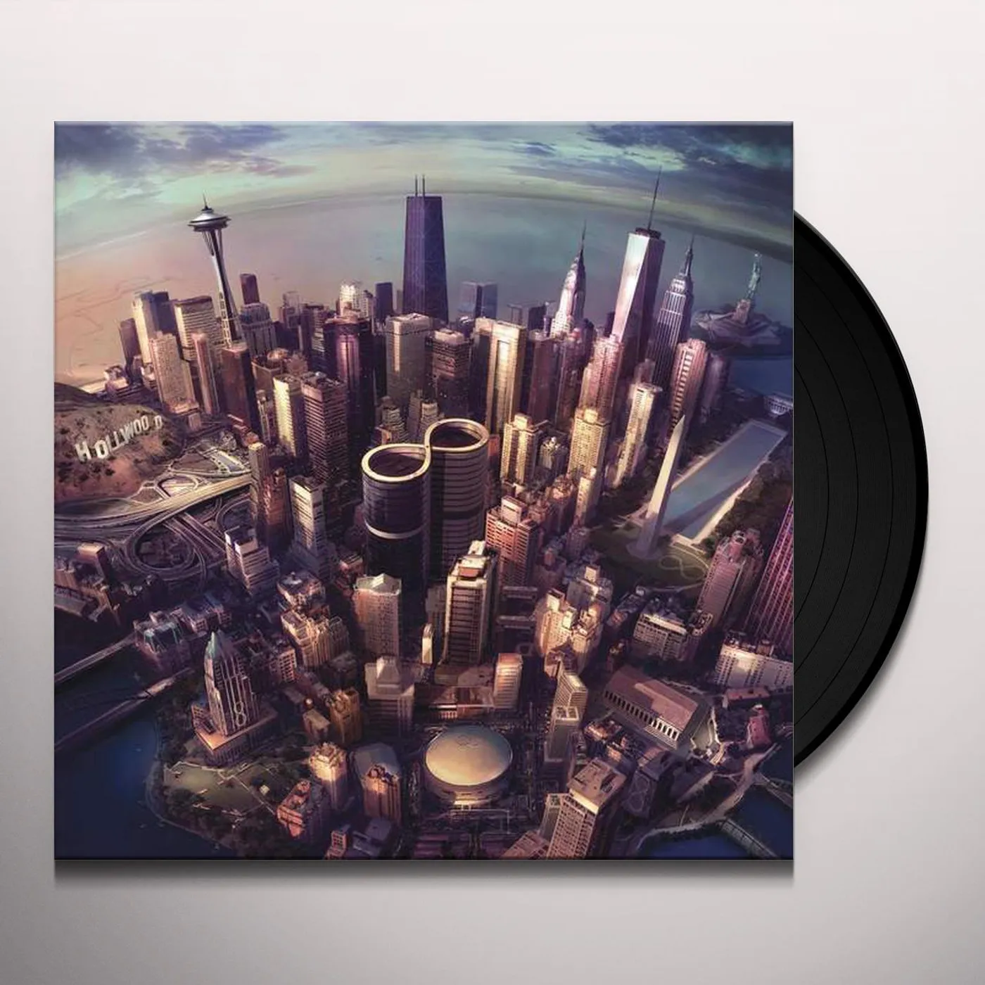 Foo Fighters SONIC HIGHWAYS (180G/DL CARD/GATEFOLD) Vinyl Record