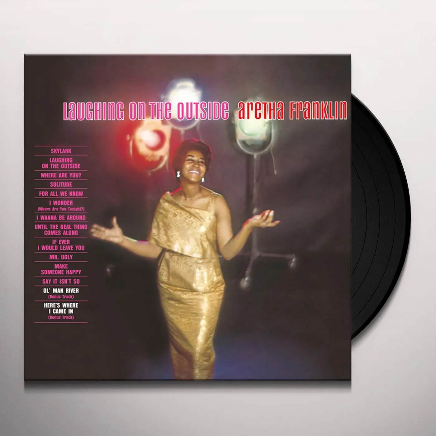 Aretha Franklin Laughing On The Outside Vinyl Record