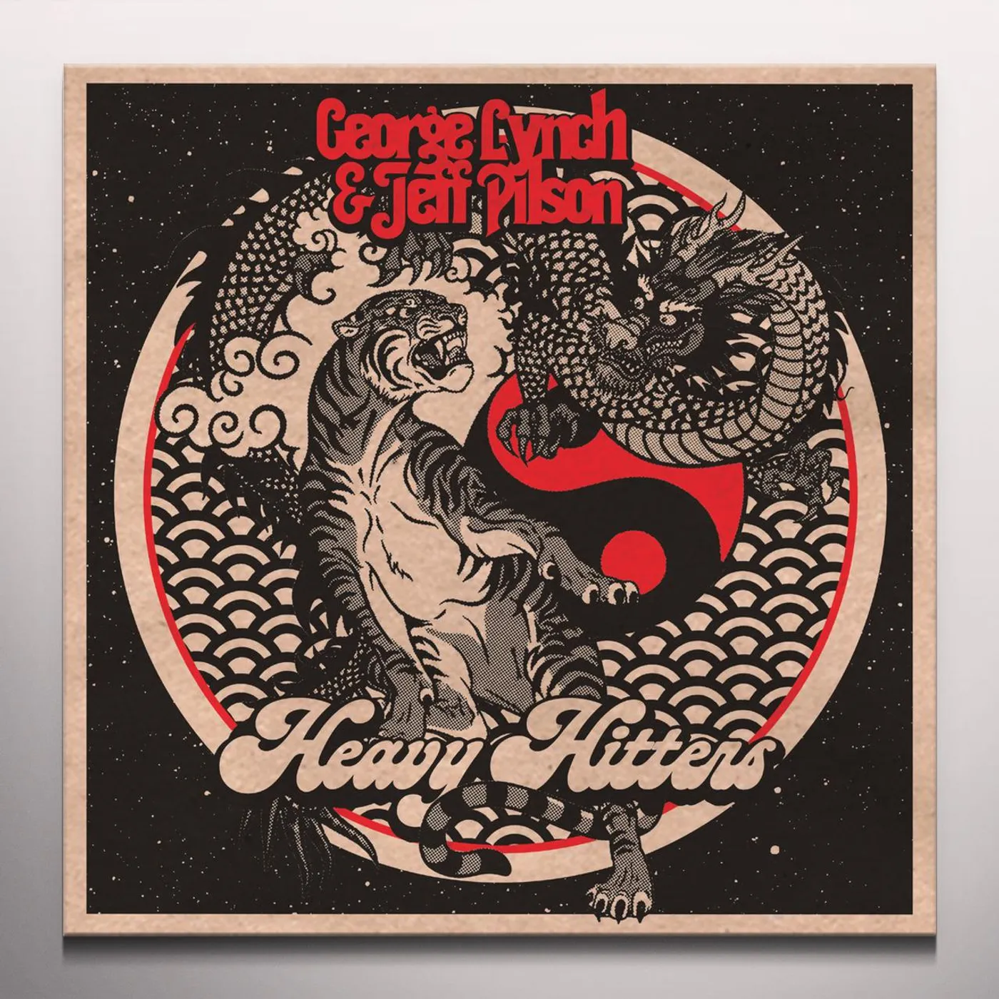 George Lynch / Jeff Pilson HEAVY HITTERS (COLORED) Vinyl Record
