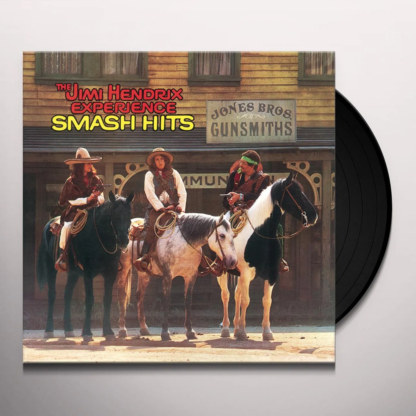 Jimi Hendrix SMASH HITS (150G VINYL/ORIGINAL POSTER REPRODUCTION) Vinyl Record