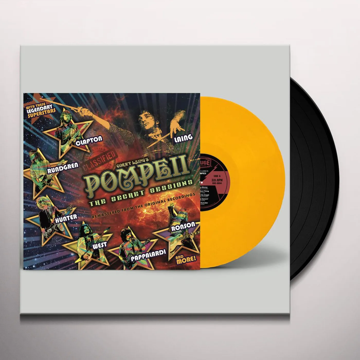 Pompeii The Secret Sessions Vinyl Record
