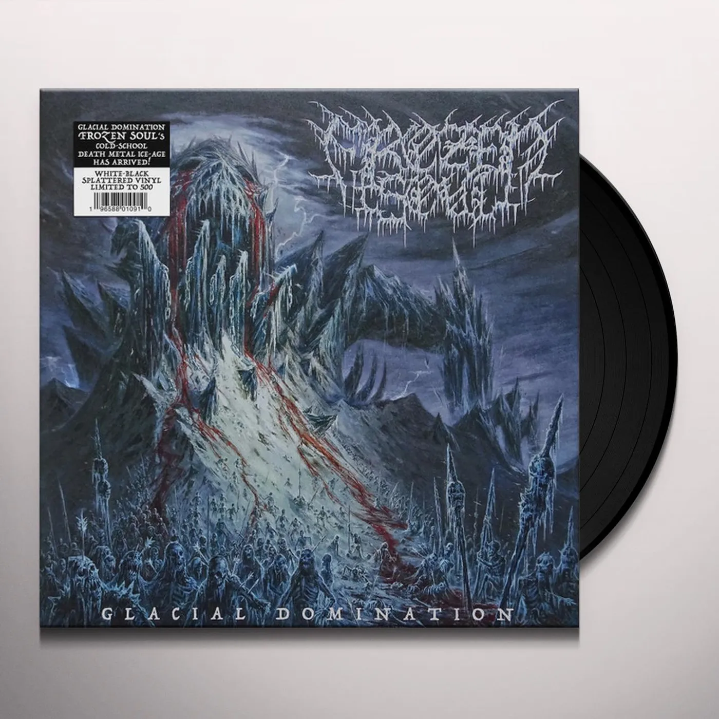 Frozen Soul GLACIAL DOMINATION Vinyl Record