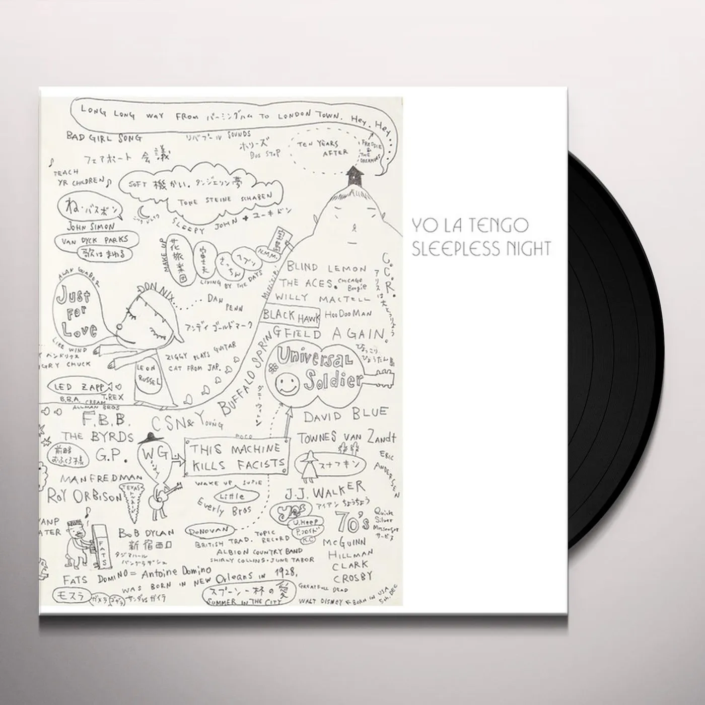 Yo La Tengo Sleepless Night Vinyl Record