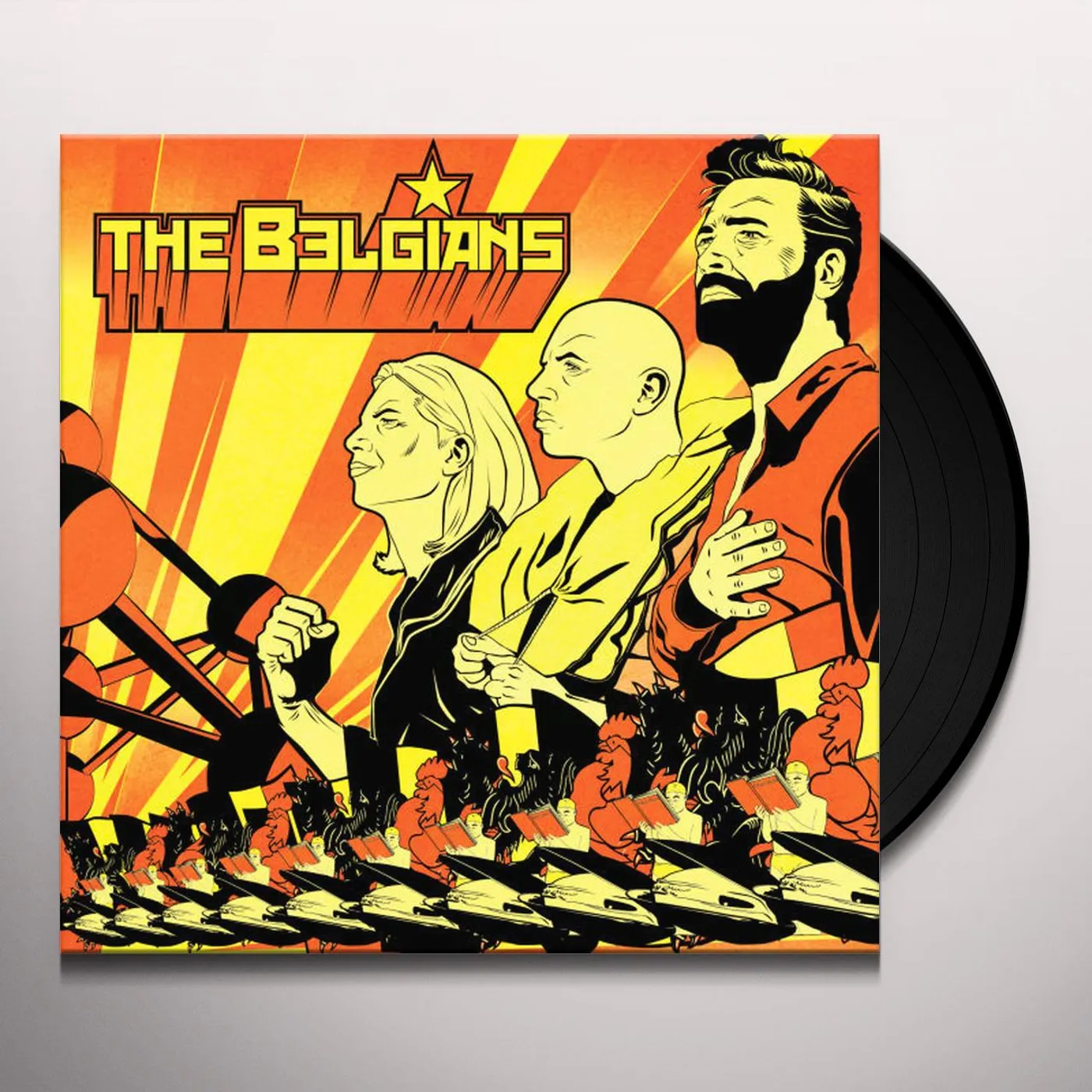 The Experimental Tropic Blues Band BELGIANS Vinyl Record