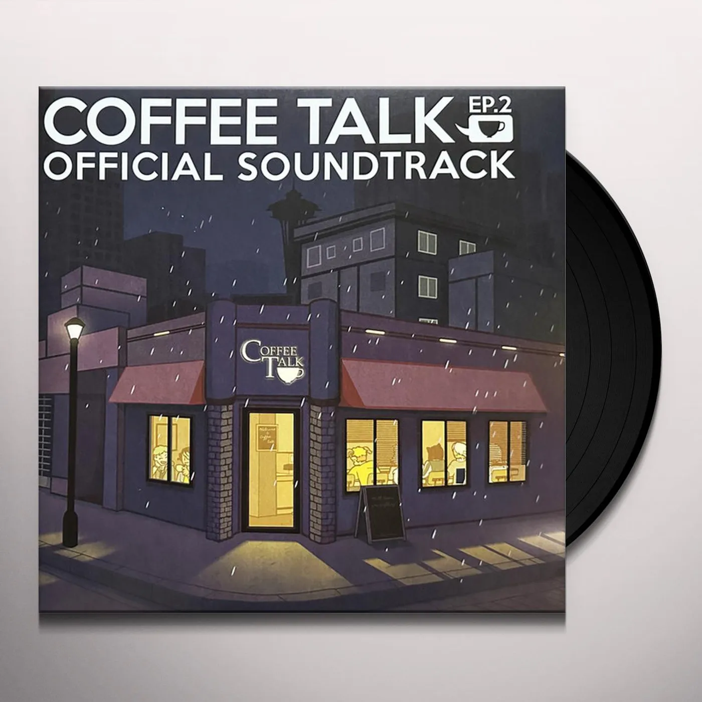 Andrew Jeremy COFFEE TALK EP. 2: HIBISCUS & BUTTERFLY (ORIGINAL GAME OST) (BLUE VIOLET MULTICOLOR VINYL) Vinyl Record