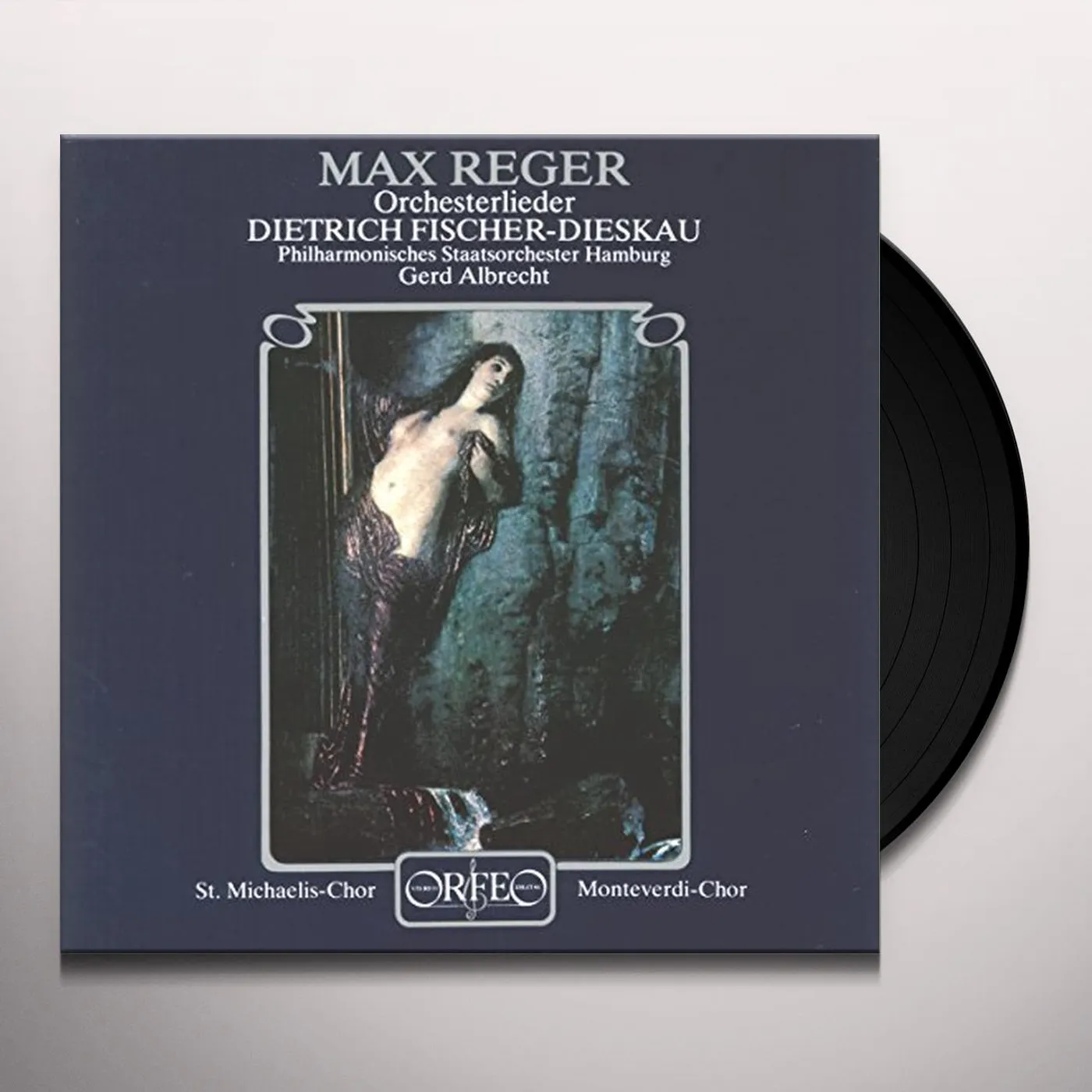 Fischer-Dieskau / St Michaelis Chor Hamburg ORCHESTERLIEDER Vinyl Record