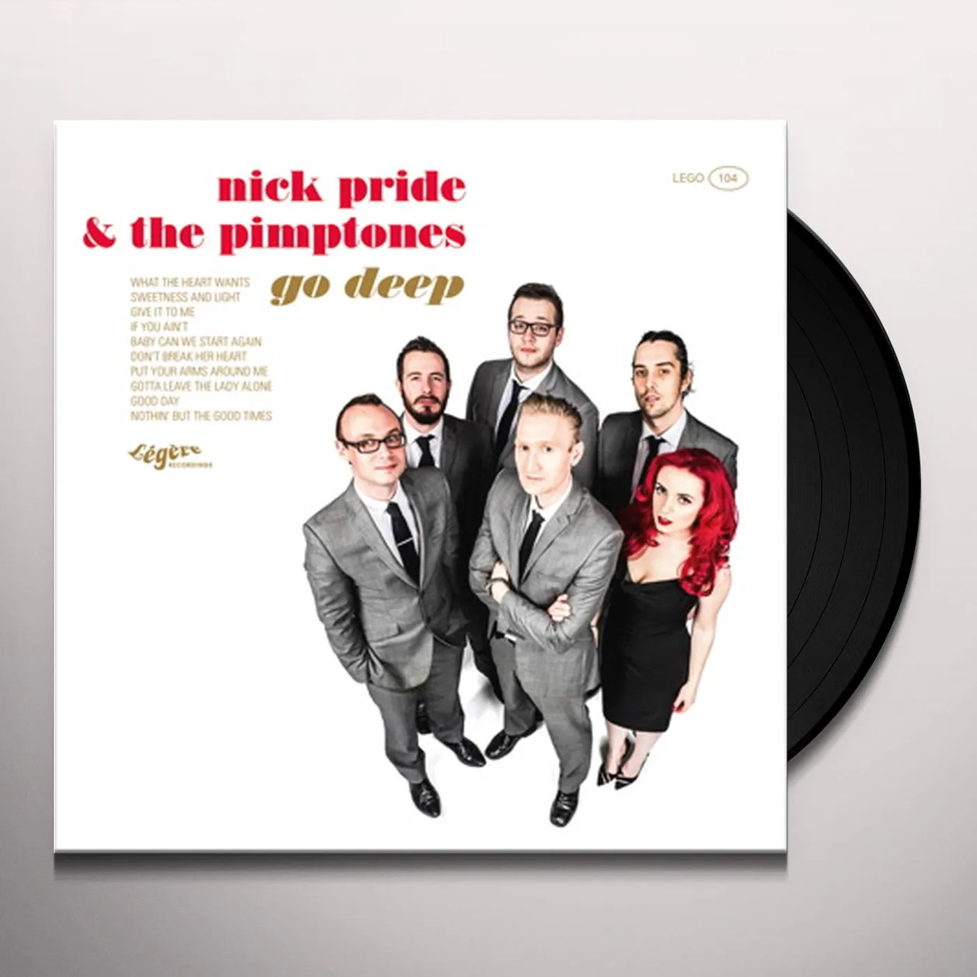 Nick Pride & The Pimptones Go Deep Vinyl Record