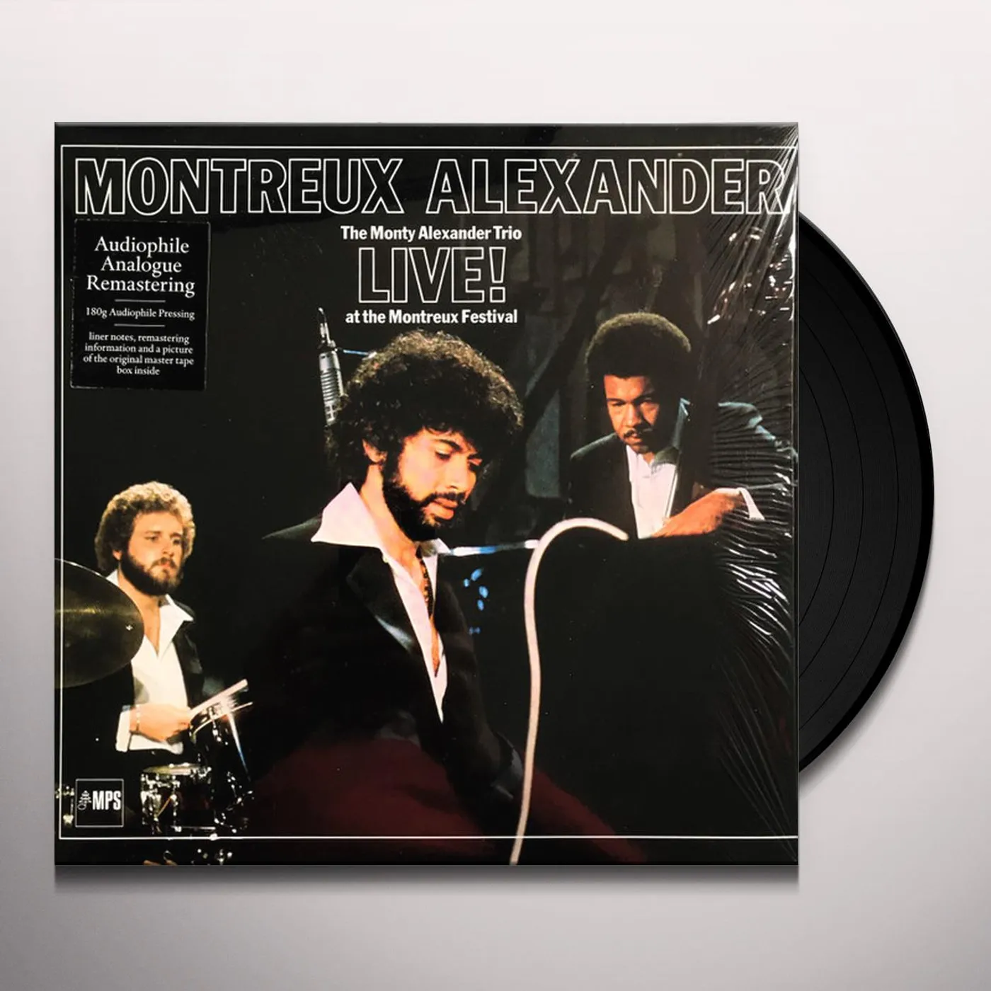 The Monty Alexander Trio LIVE AT THE MONTREUX FESTIVAL Vinyl Record