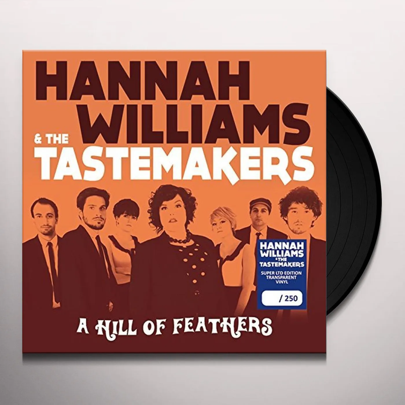 Hannah Williams & The Tastemakers HILL OF FEATHERS Vinyl Record - UK Release