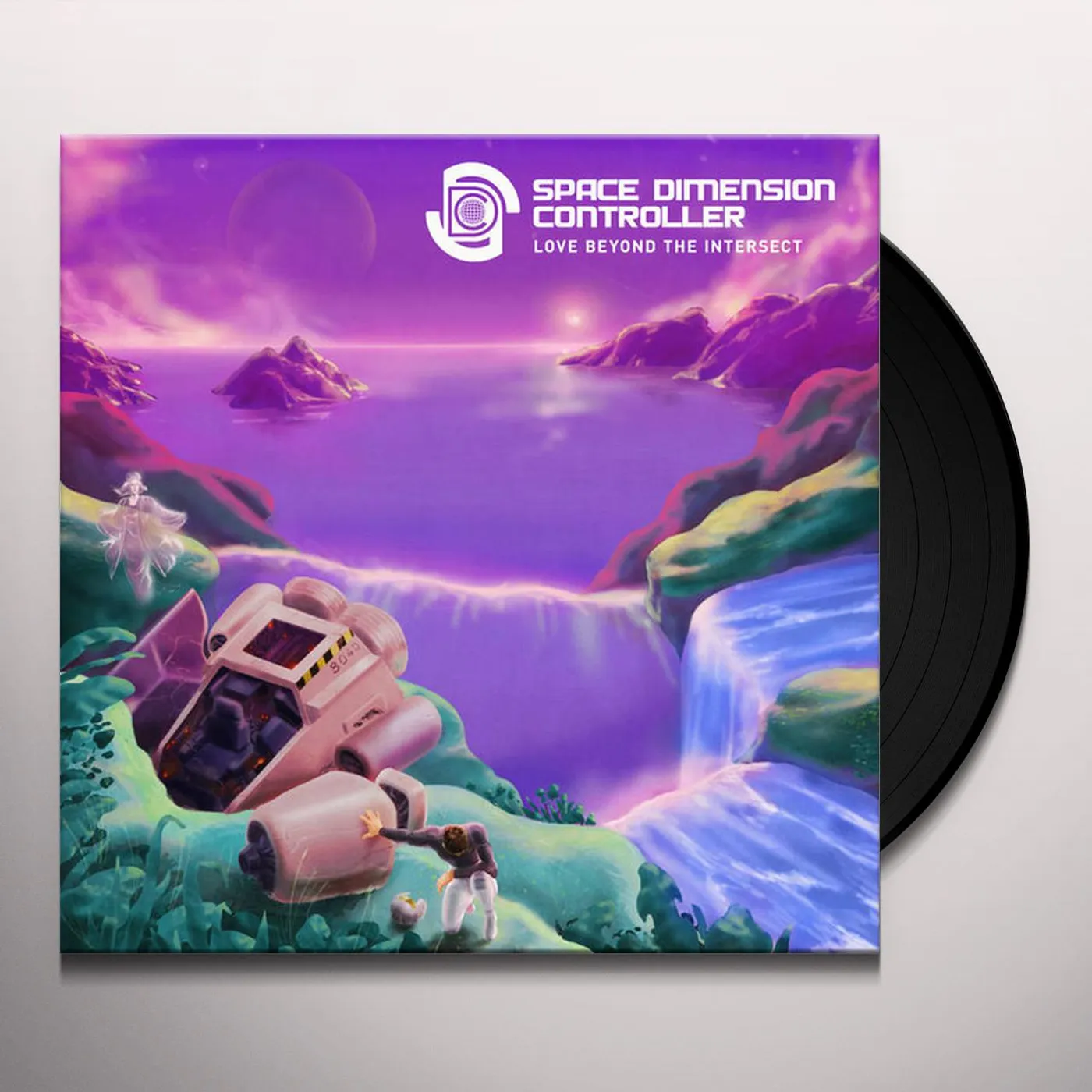 Space Dimension Controler LOVE BEYOND THE INTERSECT (2LP/DL CARD) Vinyl Record