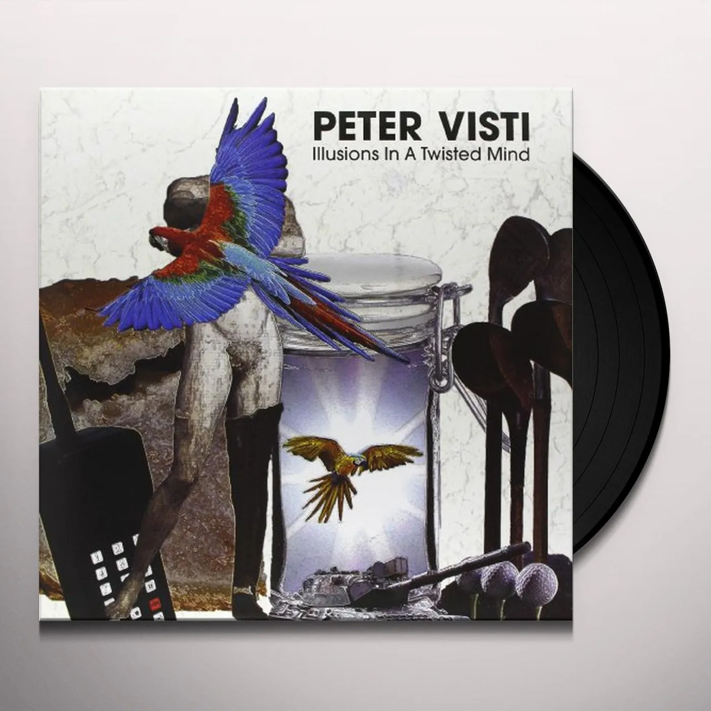 Peter Visti ILLUSIONS IN A TWISTED MIND Vinyl Record - UK Release