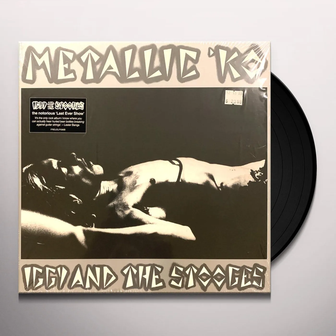 Iggy and the Stooges Metallic K.O. Vinyl Record
