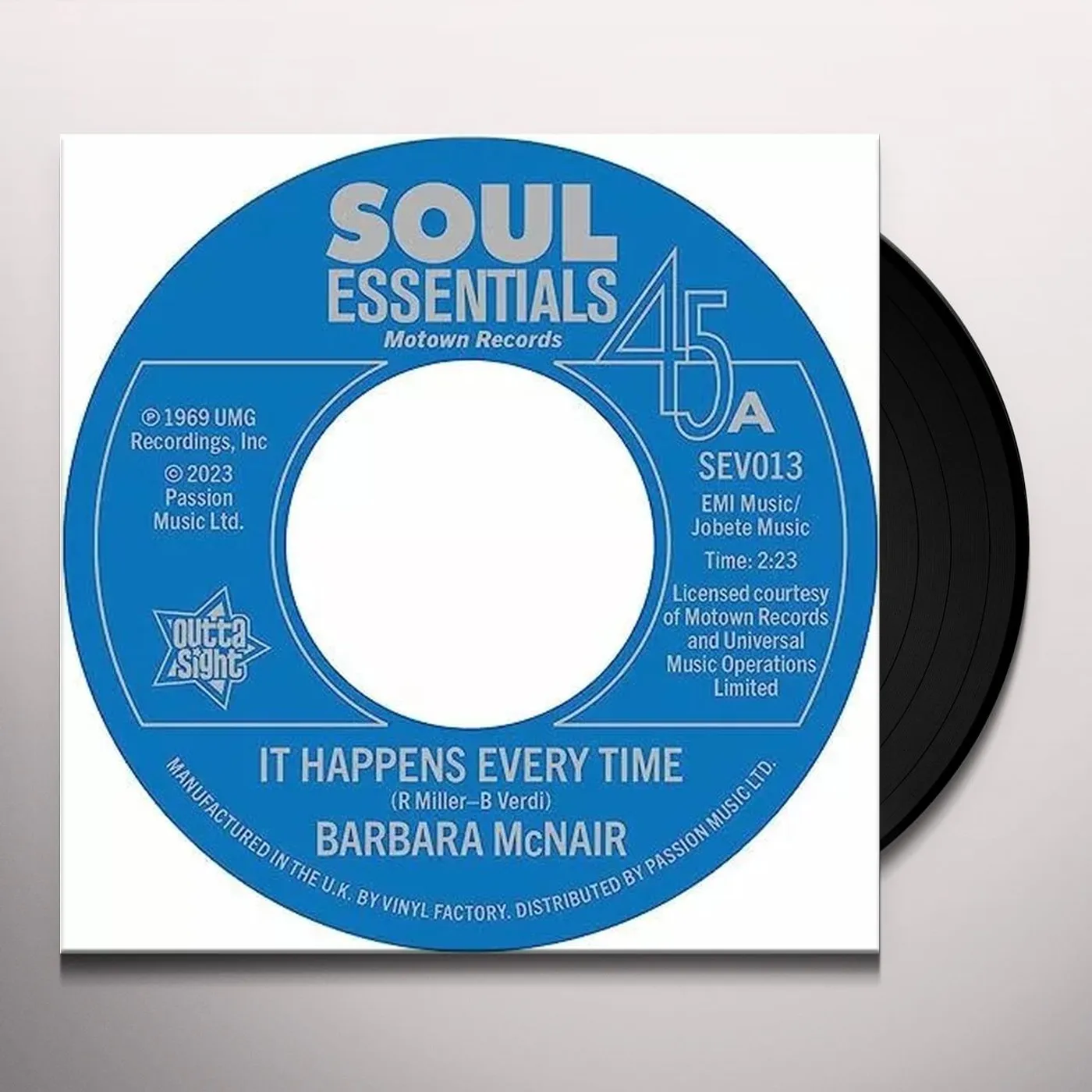 Barbara McNair IT HAPPENS EVERYDAY Vinyl Record