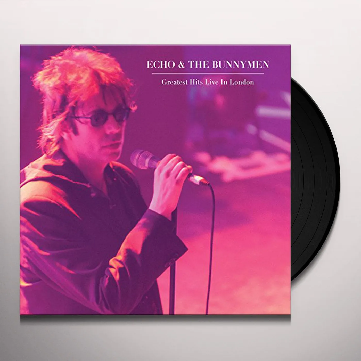 Echo & the Bunnymen GREATEST HITS LIVE IN LONDON Vinyl Record