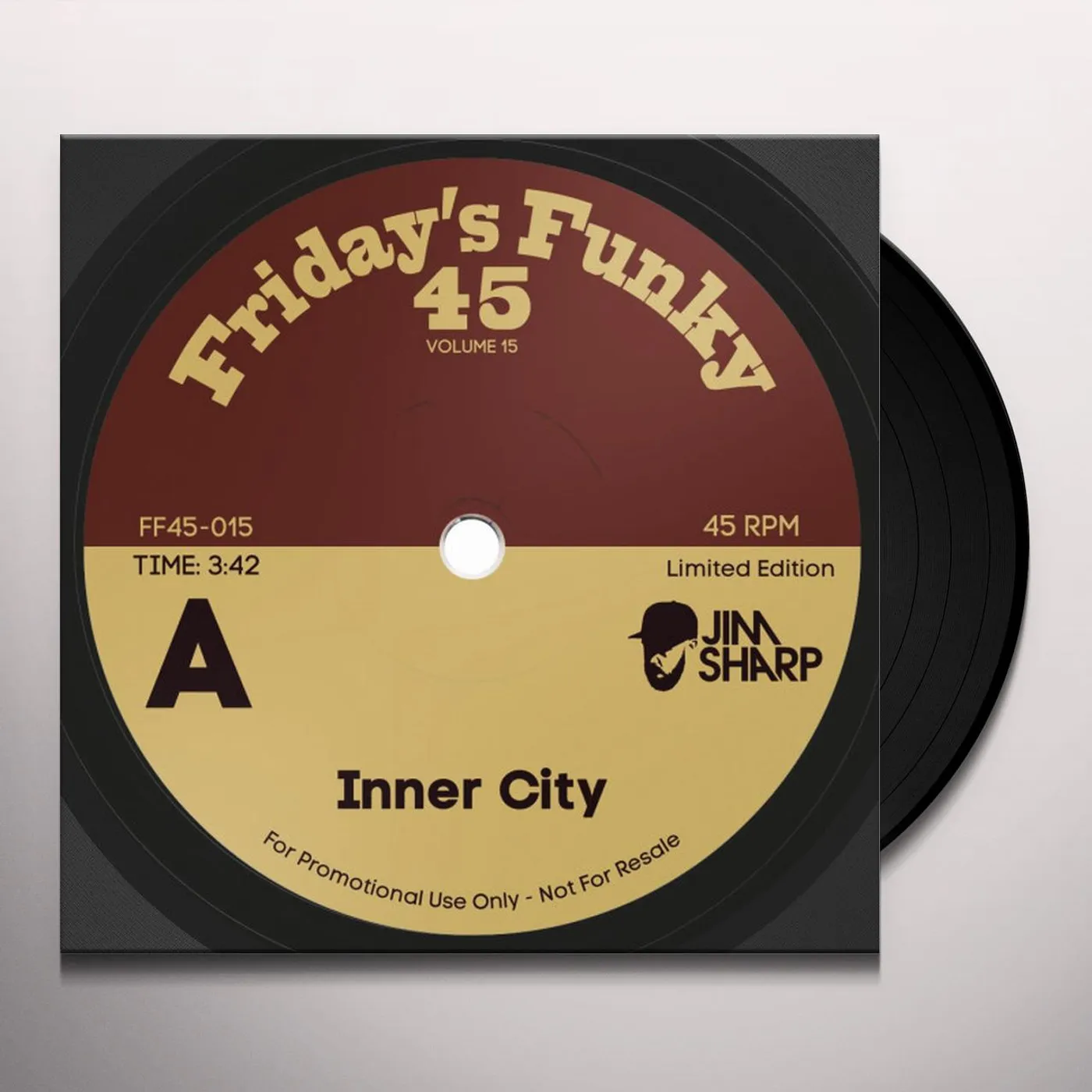 Jim Sharp INNER CITY Vinyl Record