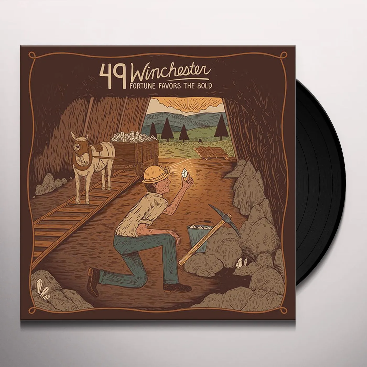 49 Winchester Fortune Favors the Bold Vinyl Record