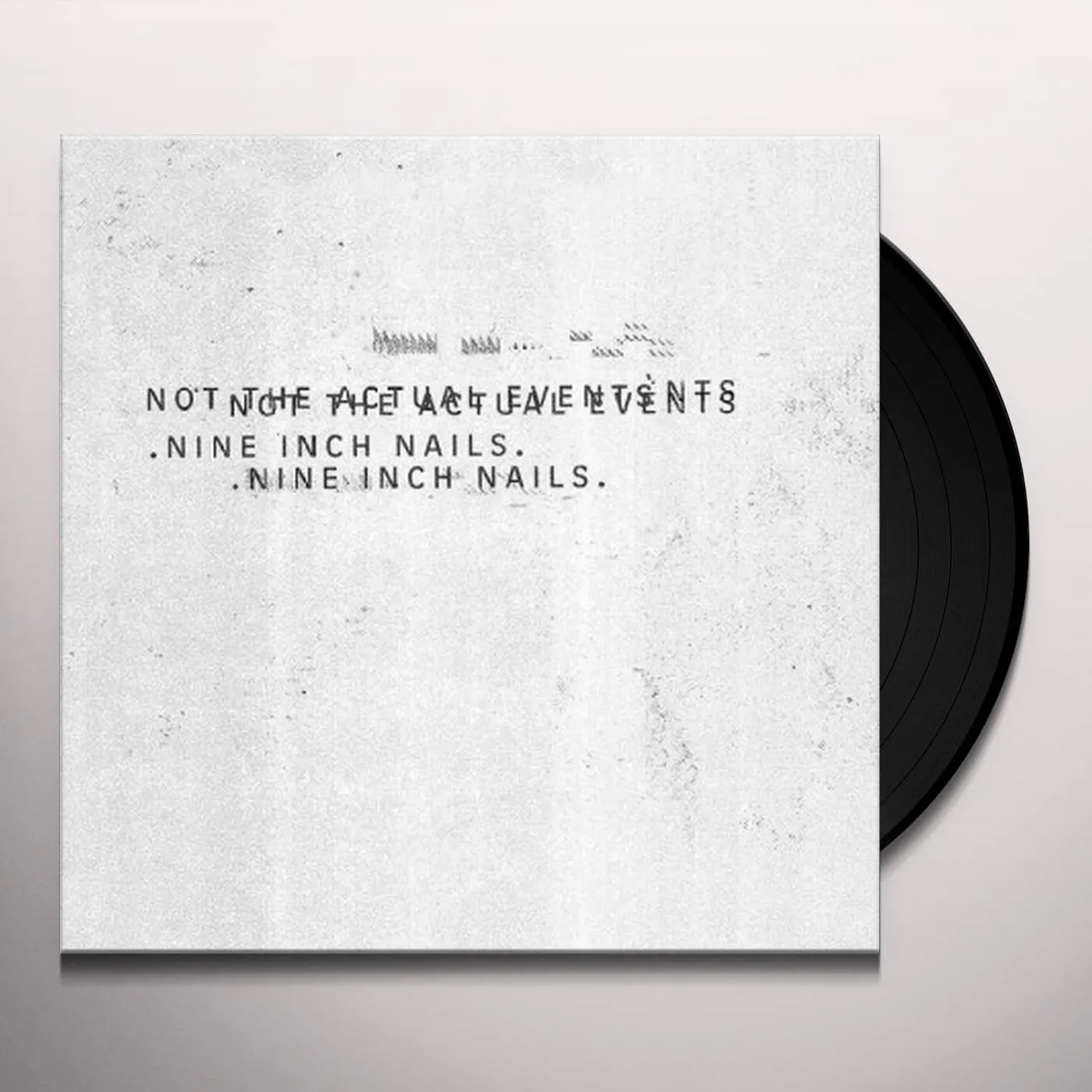 Nine Inch Nails NOT THE ACTUAL EVENTS (ONE SIDED/180G) Vinyl Record